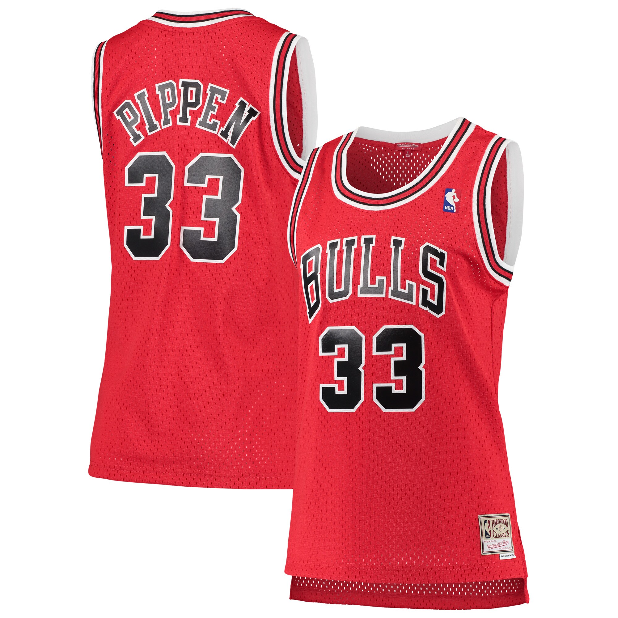 Scottie Pippen Chicago Bulls Mitchell & Ness Women's 1997\/98 Hardwood Classics Swingman Jersey - Red cheap jerseys for sale - CheapJerseys.Shop