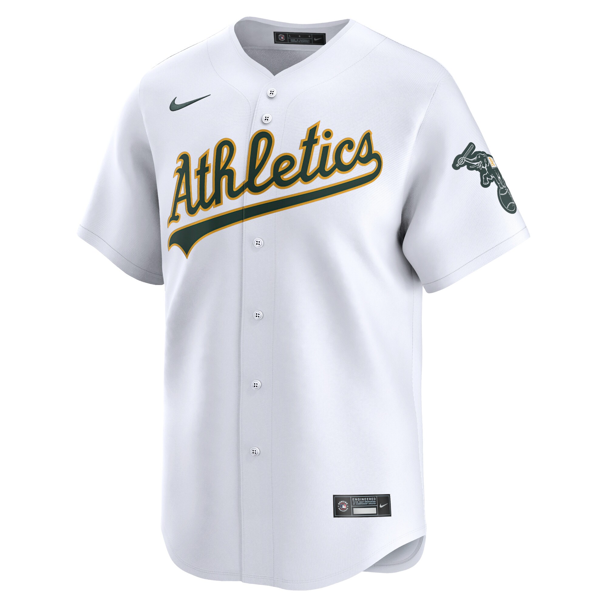 Oakland Athletics Youth Home Limited Jersey - White cheap jerseys for sale - CheapJerseys.Shop
