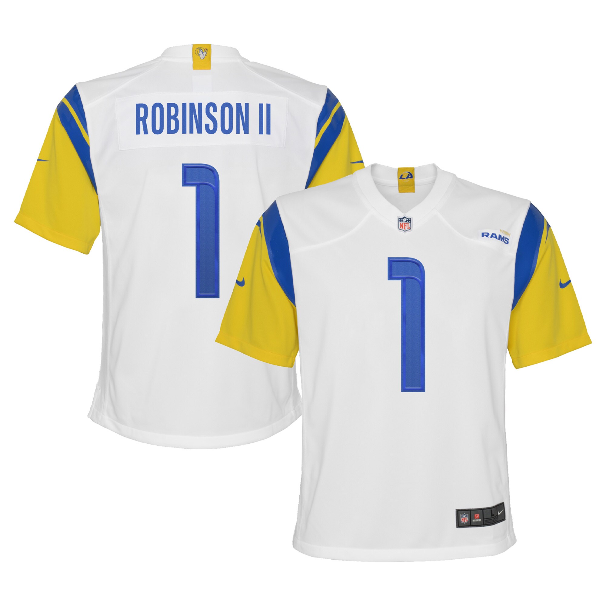 Allen Robinson Los Angeles Rams Youth Game Jersey - White cheap jerseys for sale - CheapJerseys.Shop