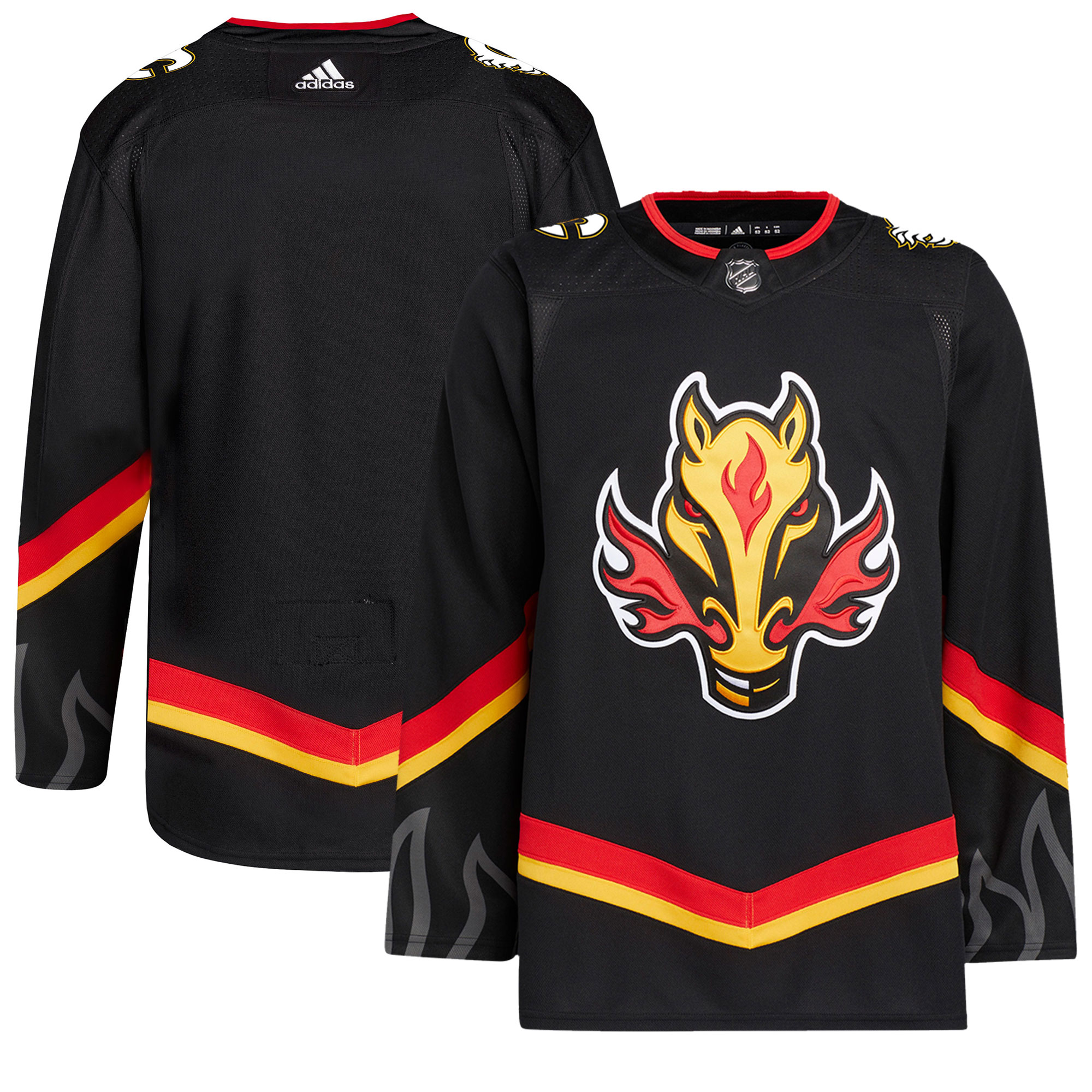 Calgary Flames Alternate Primegreen Authentic Jersey - Black cheap jerseys for sale - CheapJerseys.Shop