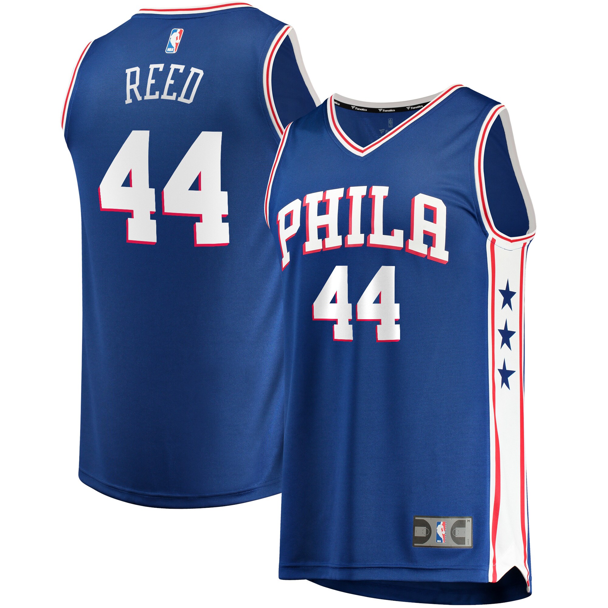 Paul Reed Philadelphia 76ers Fanatics Fast Break Replica Jersey - Icon Edition - Royal cheap jerseys for sale - CheapJerseys.Shop