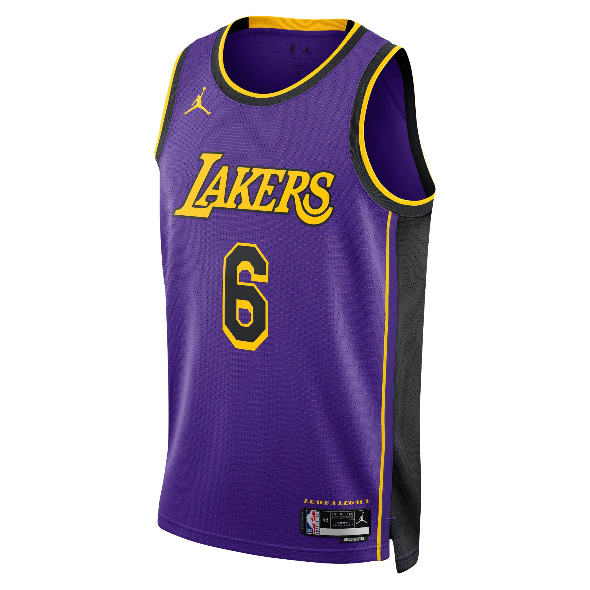 LeBron James Los Angeles Lakers Jordan Brand Unisex Swingman Jersey - Statement Edition - Purple cheap jerseys for sale - CheapJerseys.Shop