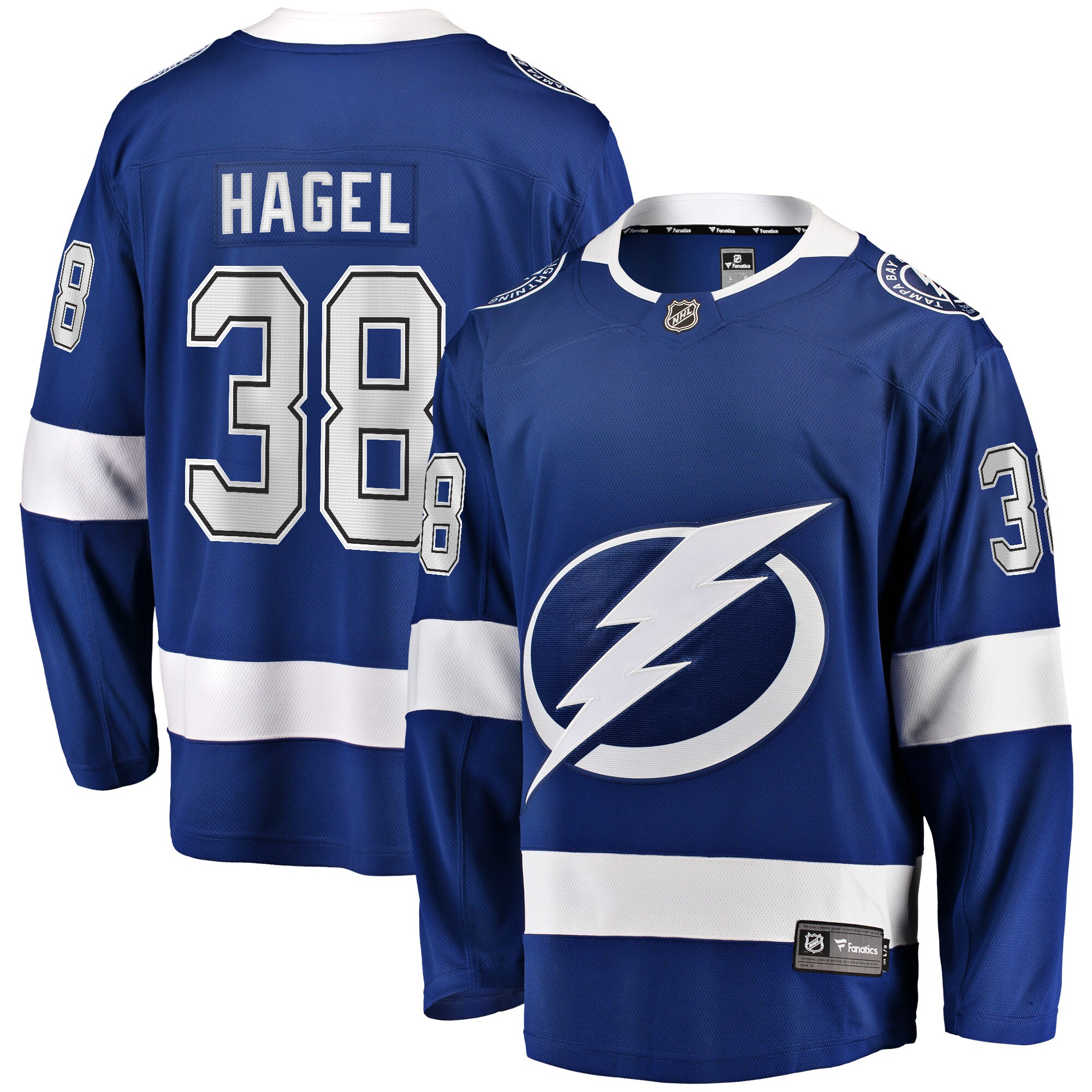 Brandon Hagel Tampa Bay Lightning Fanatics Home Breakaway Player Jersey - Blue cheap jerseys for sale - CheapJerseys.Shop