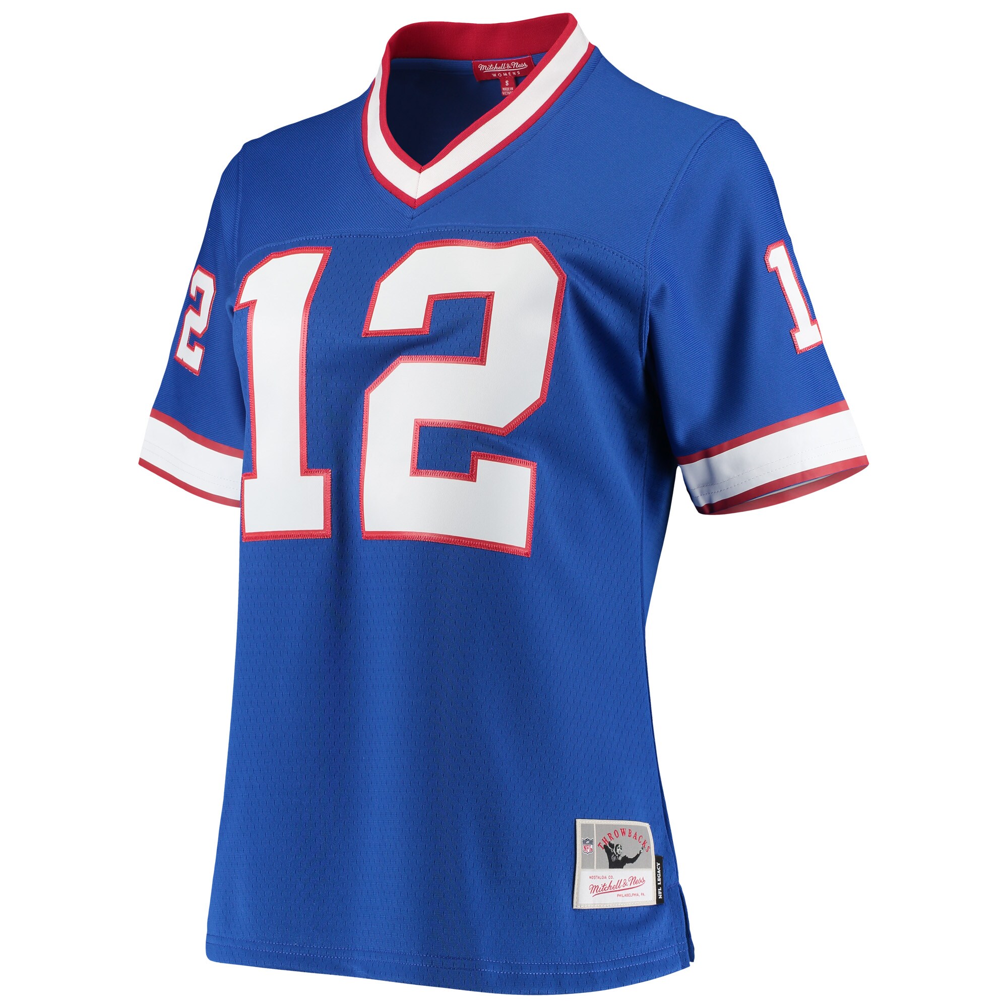 Jim Kelly Buffalo Bills Mitchell & Ness Women's 1990 Legacy Replica Jersey - Royal cheap jerseys for sale - CheapJerseys.Shop