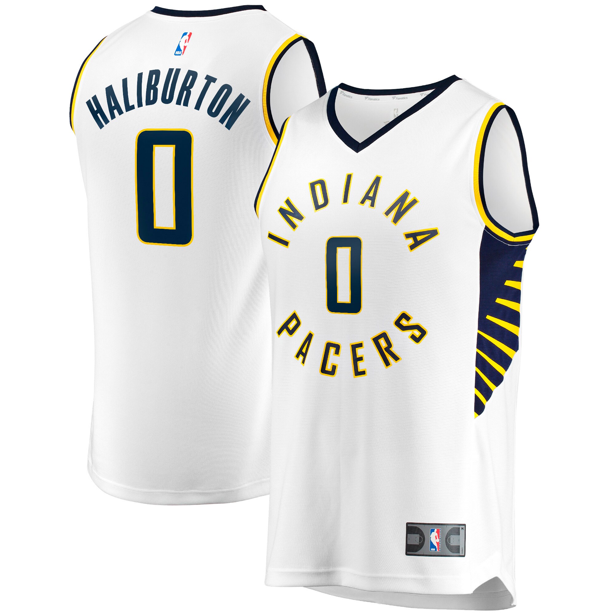 Tyrese Haliburton Indiana Pacers Fanatics Youth Fast Break Replica Jersey - Association Edition - White cheap jerseys for sale - CheapJerseys.Shop