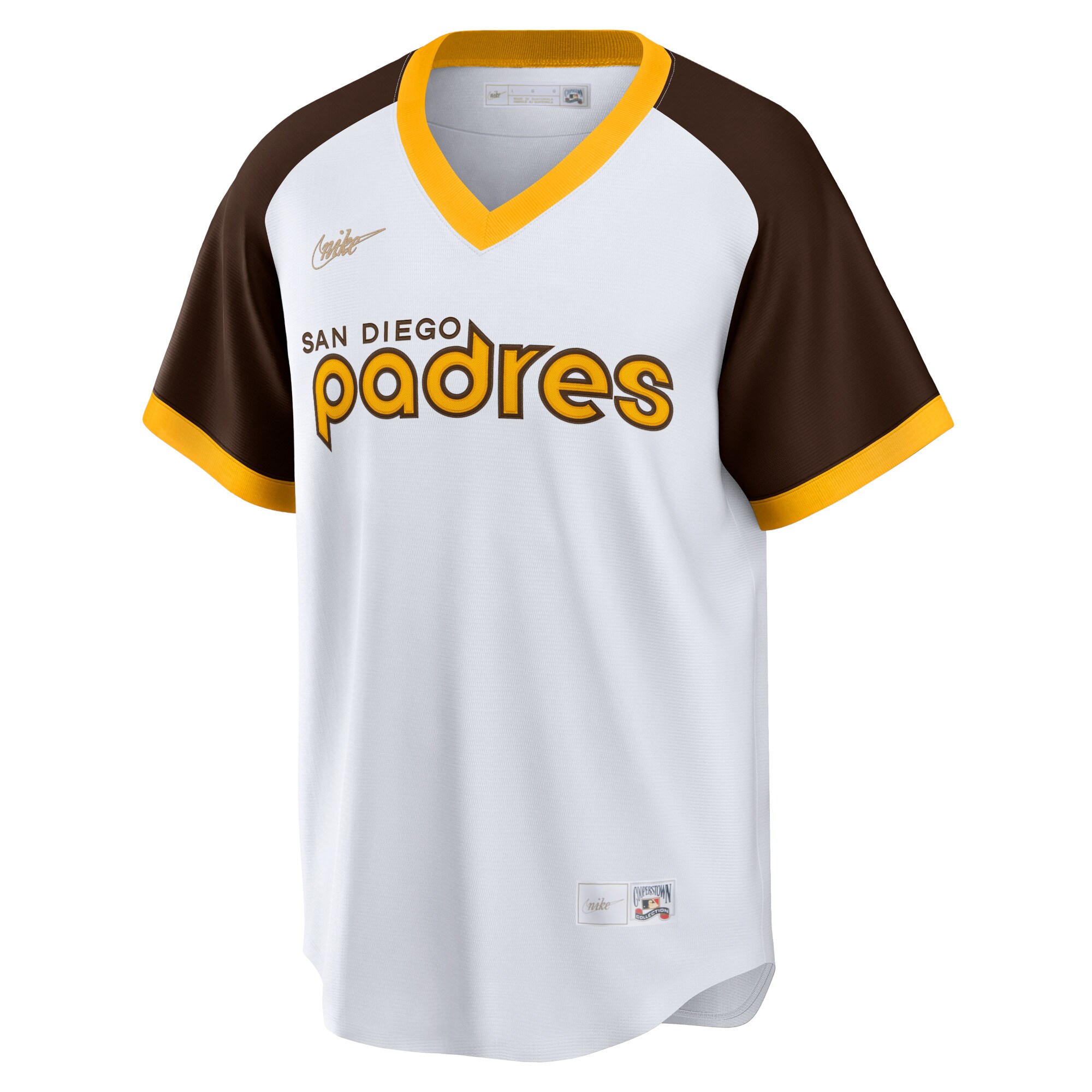 San Diego Padres Home Cooperstown Collection Team Jersey - White cheap jerseys for sale - CheapJerseys.Shop
