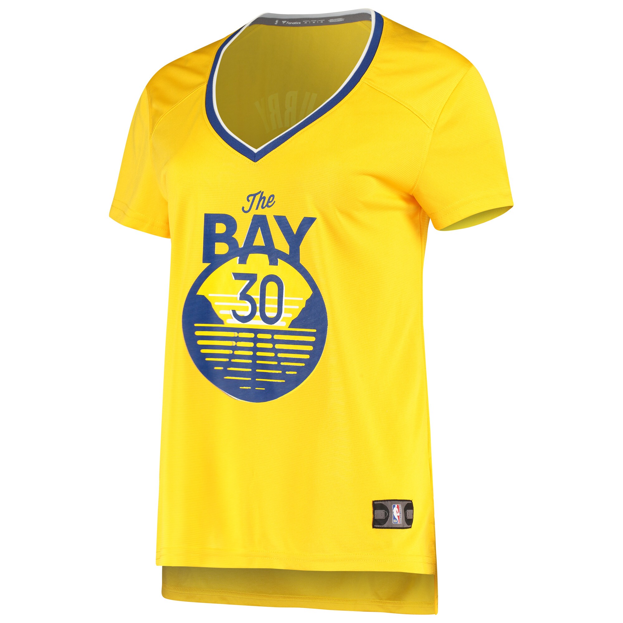 Stephen Curry Golden State Warriors Fanatics Women's Fast Break Replica Player Jersey - Gold cheap jerseys for sale - CheapJerseys.Shop