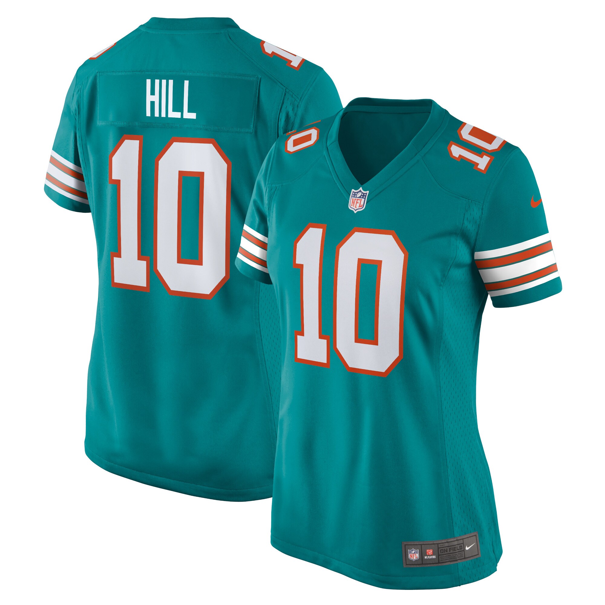 Tyreek Hill Miami Dolphins Women's Alternate Game Jersey - Aqua cheap jerseys for sale - CheapJerseys.Shop