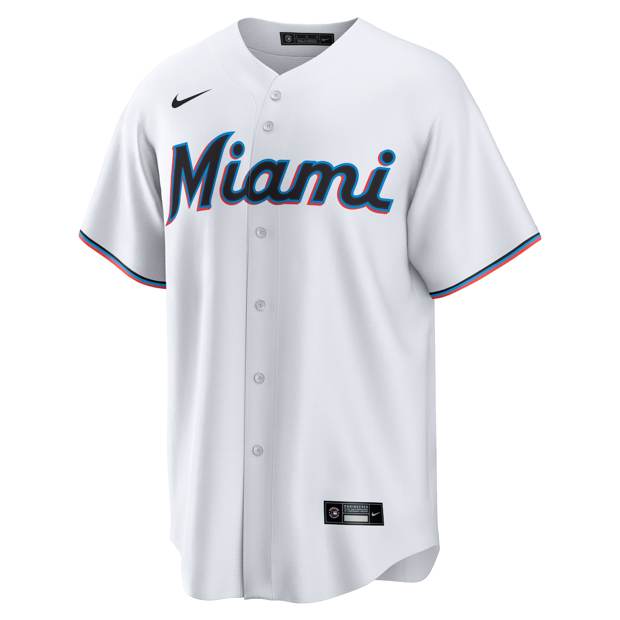 Tim Anderson Miami Marlins Home Replica Player Jersey - White cheap jerseys for sale - CheapJerseys.Shop