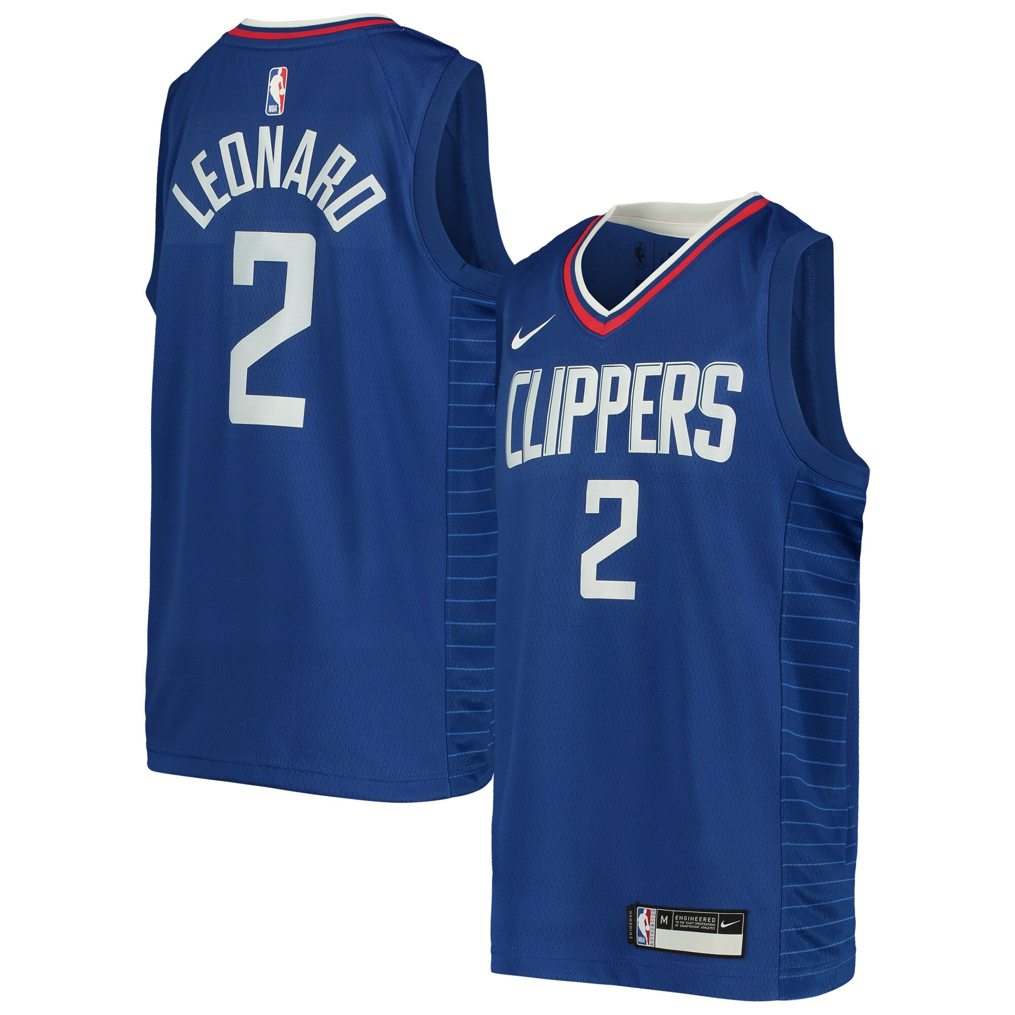 Kawhi Leonard LA Clippers Youth Swingman Jersey - Icon Edition - Royal cheap jerseys for sale - CheapJerseys.Shop
