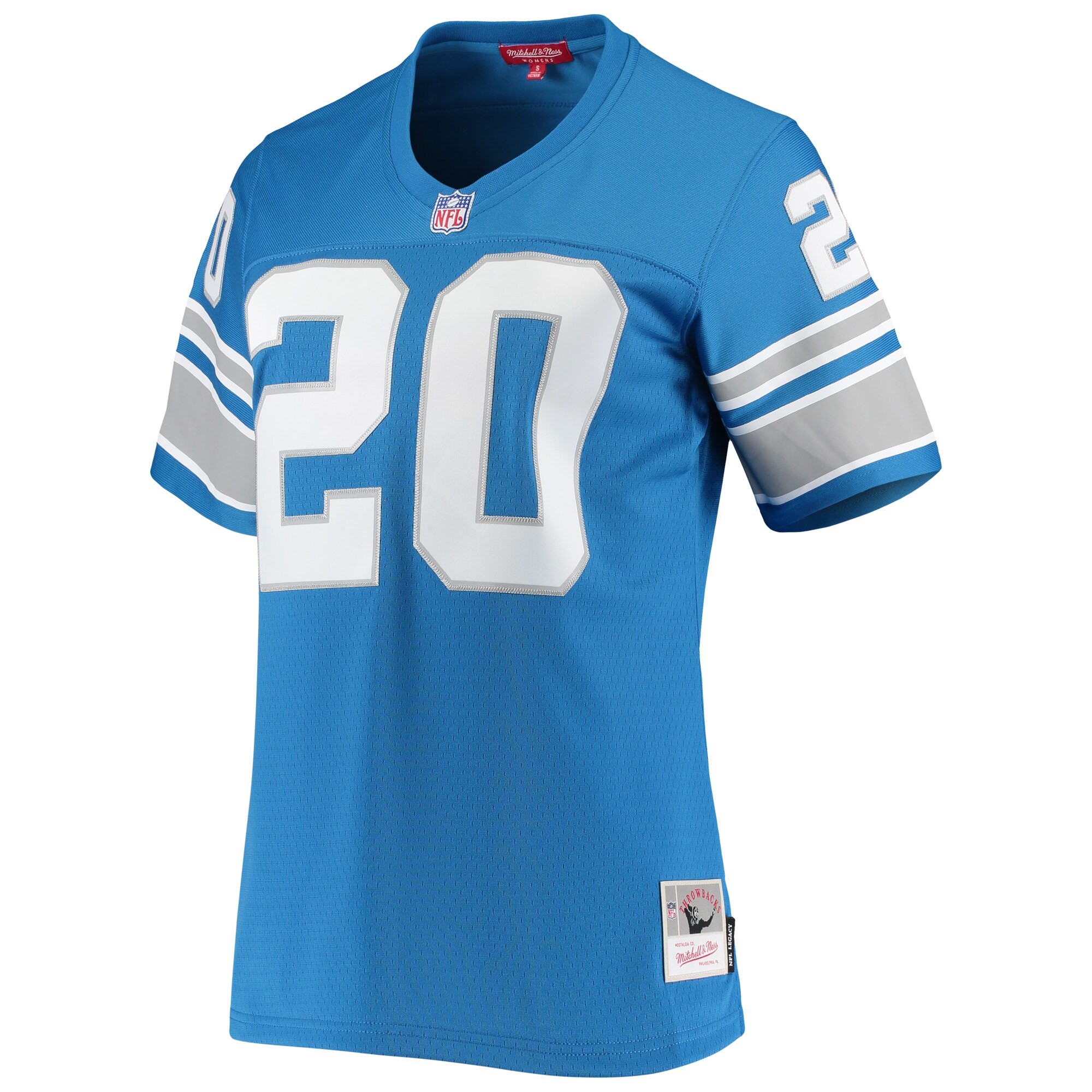 Barry Sanders Detroit Lions Mitchell & Ness Women's 1996 Legacy Replica Jersey - Blue cheap jerseys for sale - CheapJerseys.Shop