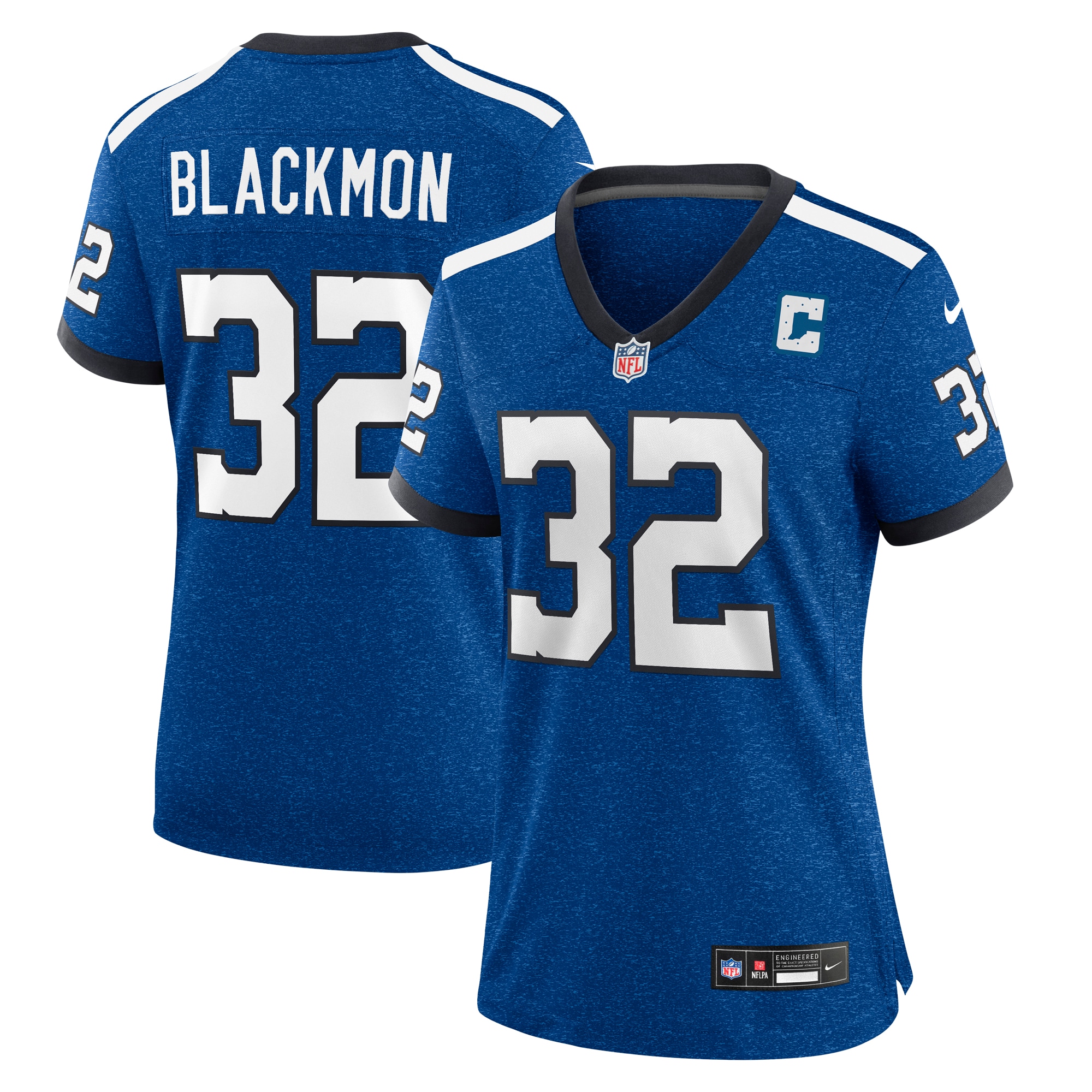 Julian Blackmon Indianapolis Colts Women's Indiana Nights Alternate Game Jersey - Royal cheap jerseys for sale - CheapJerseys.Shop