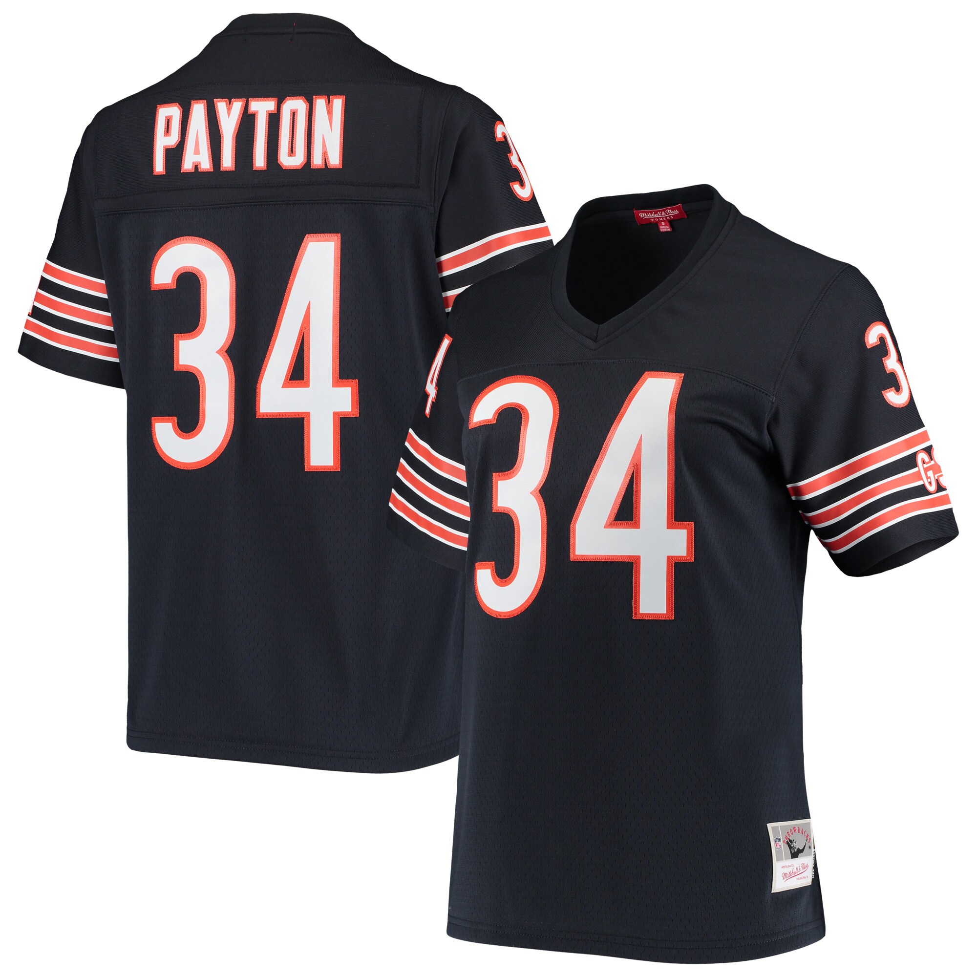 Walter Payton Chicago Bears Mitchell & Ness Women's 1985 Legacy Replica Jersey - Navy cheap jerseys for sale - CheapJerseys.Shop