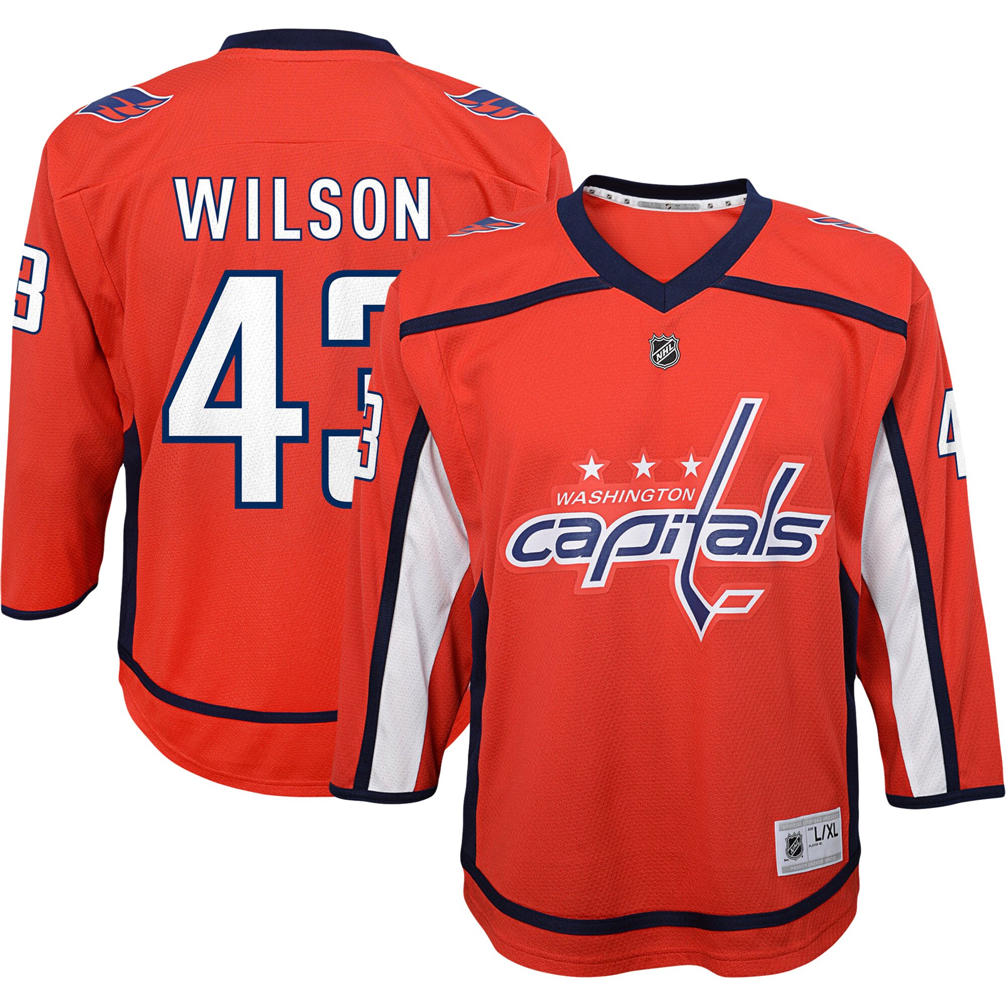 Tom Wilson Washington Capitals Youth Home Replica Player Jersey - Red cheap jerseys for sale - CheapJerseys.Shop