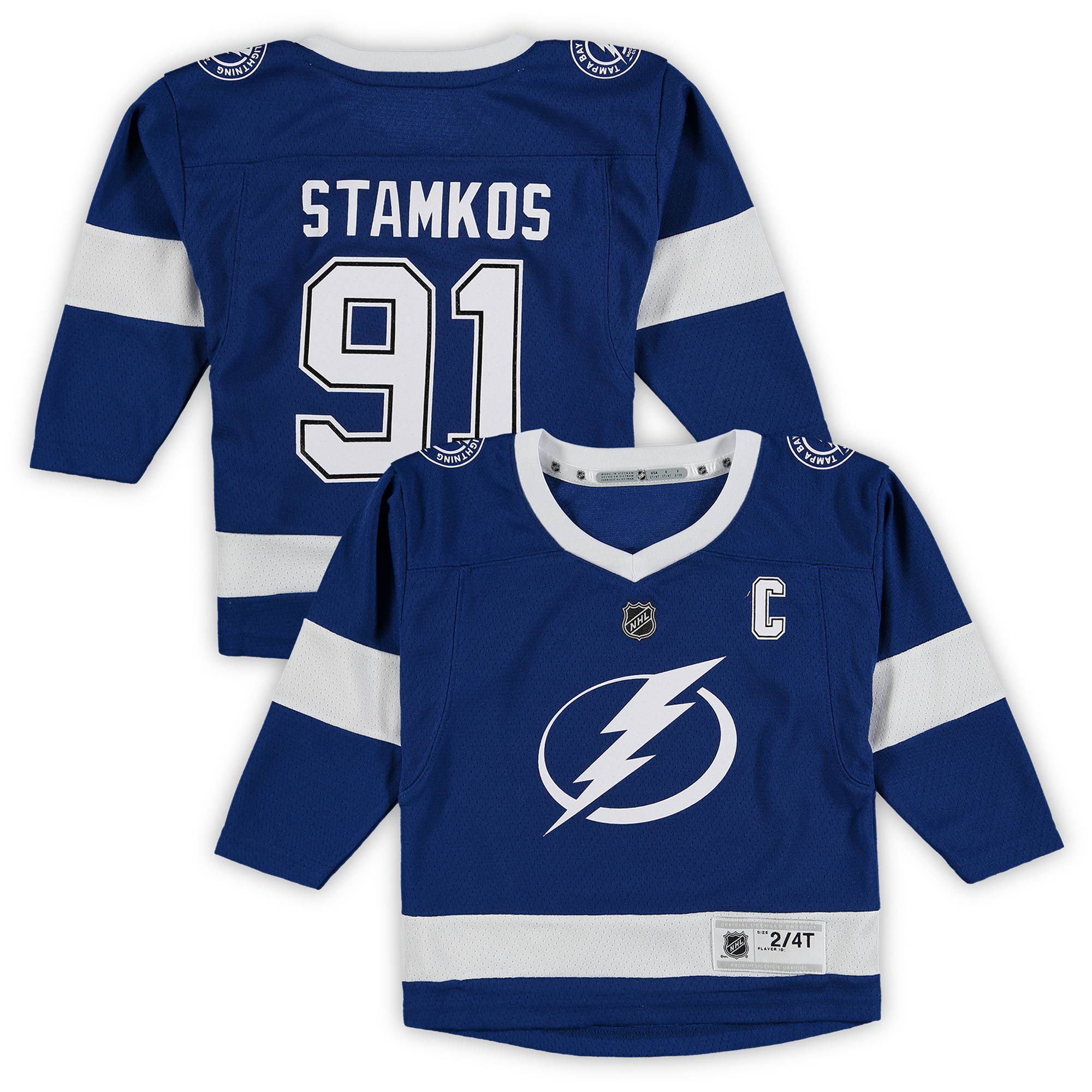 Steven Stamkos Tampa Bay Lightning Toddler Replica Player Jersey - Blue cheap jerseys for sale - CheapJerseys.Shop