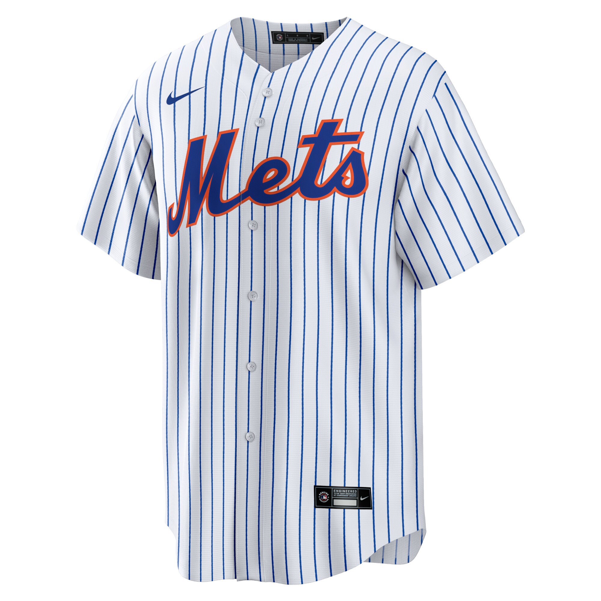Francisco Lindor New York Mets Home Replica Player Jersey - White cheap jerseys for sale - CheapJerseys.Shop