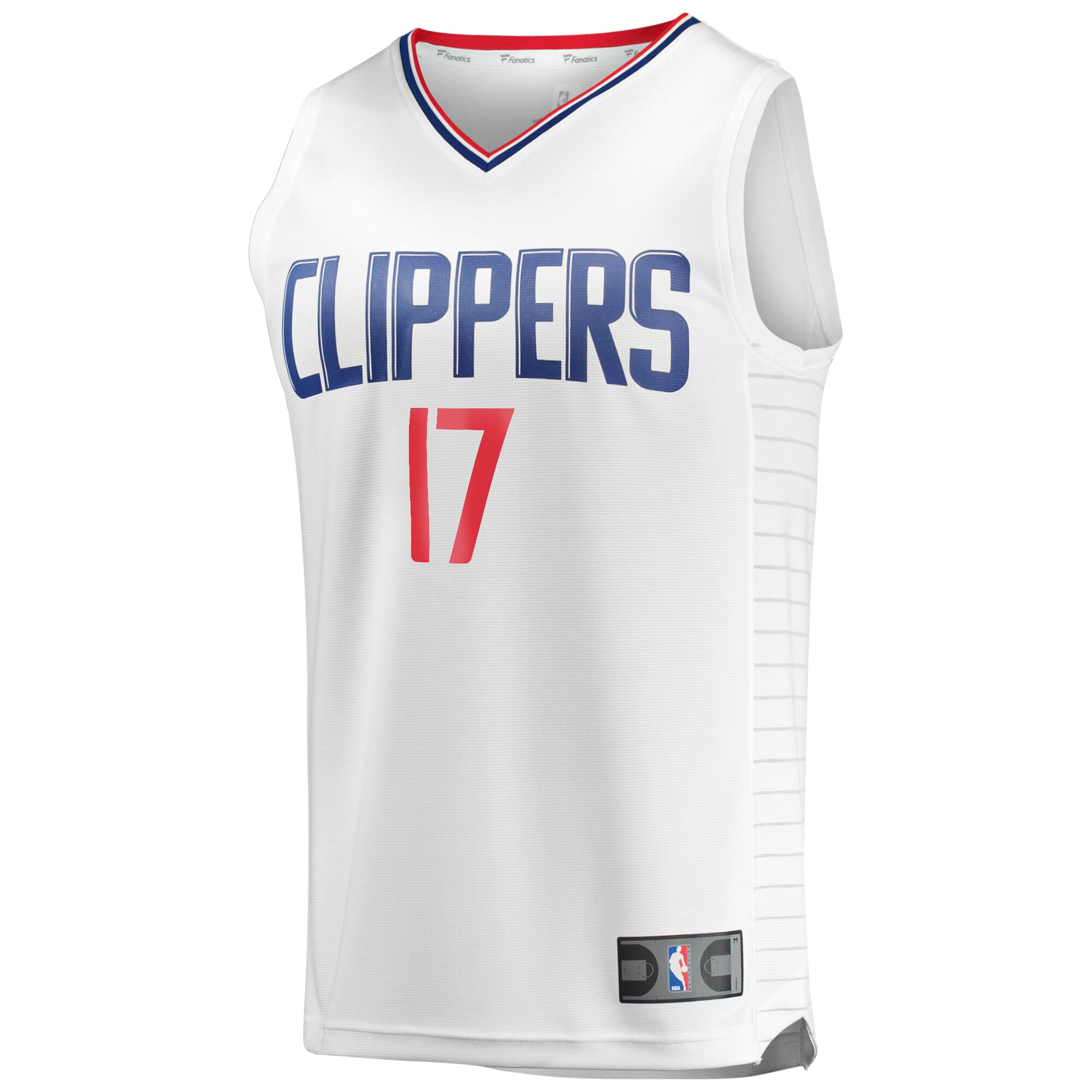 PJ Tucker LA Clippers Fanatics Fast Break Player Jersey - Association Edition - White cheap jerseys for sale - CheapJerseys.Shop