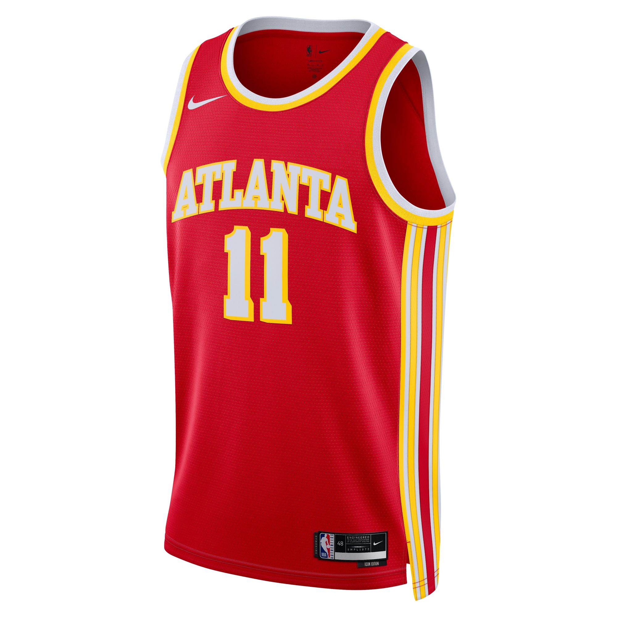 Trae Young Atlanta Hawks Unisex Swingman Jersey - Icon Edition - Red cheap jerseys for sale - CheapJerseys.Shop