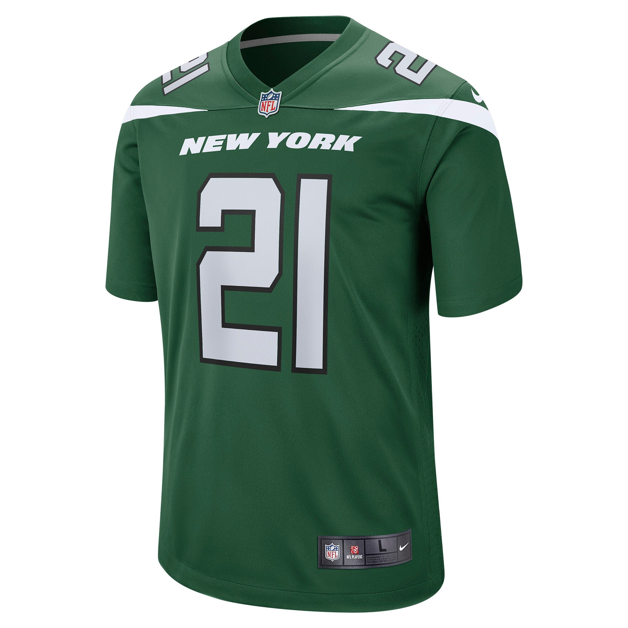 Ashtyn Davis New York Jets Game Player Jersey - Gotham Green cheap jerseys for sale - CheapJerseys.Shop