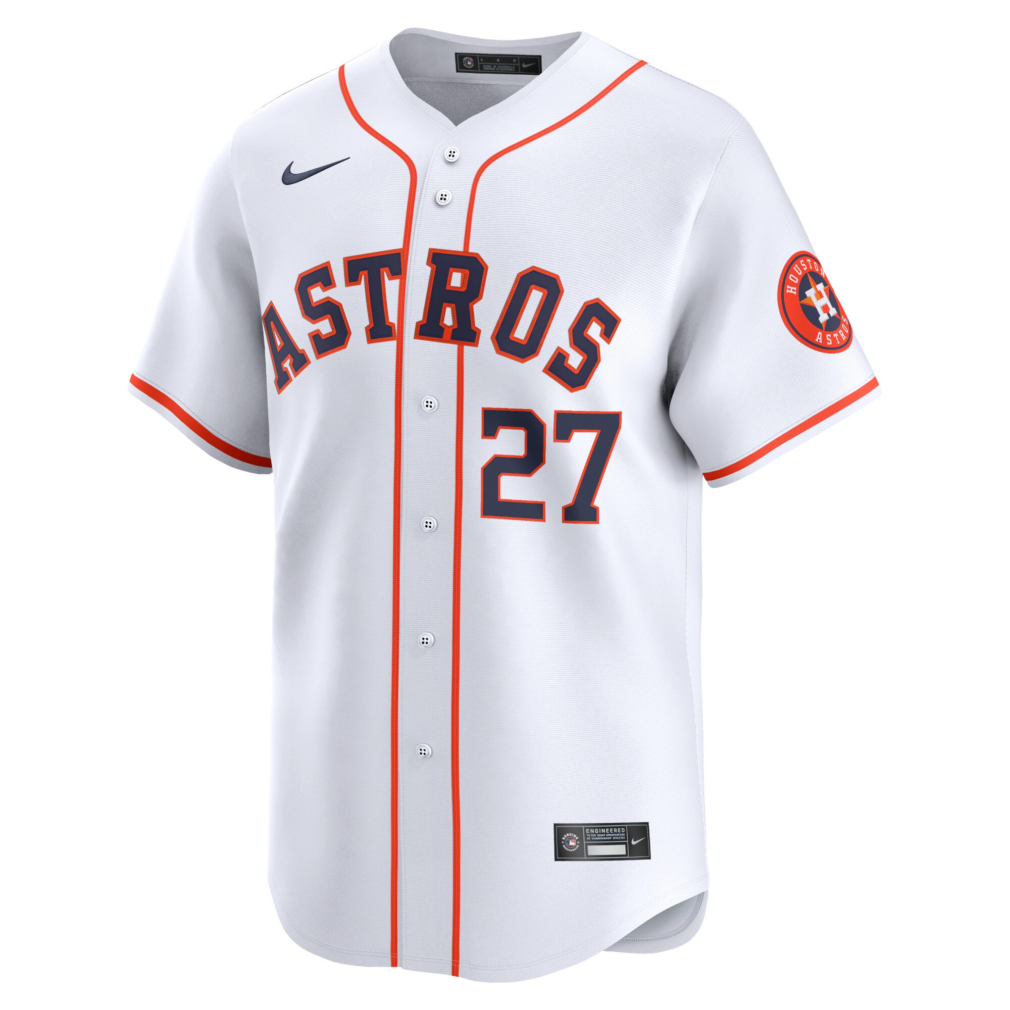 Jose Altuve Houston Astros Home Limited Player Jersey - White cheap jerseys for sale - CheapJerseys.Shop
