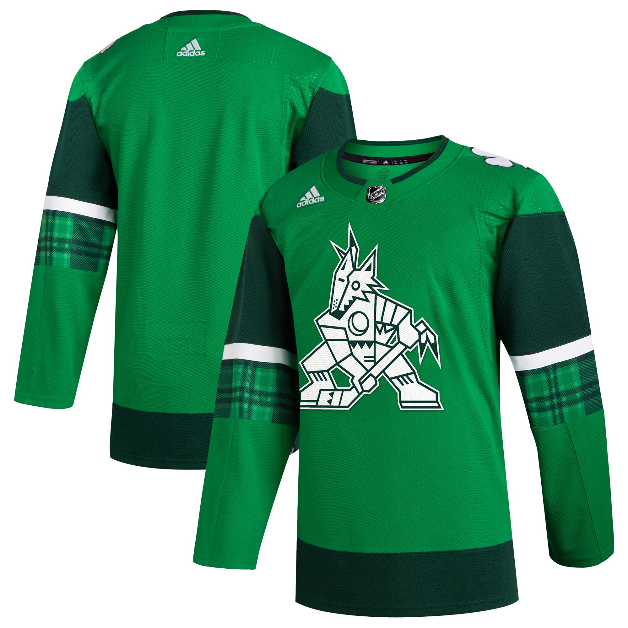 Arizona Coyotes 2023 St. Patrick's Day Primegreen Authentic Jersey - Kelly Green cheap jerseys for sale - CheapJerseys.Shop