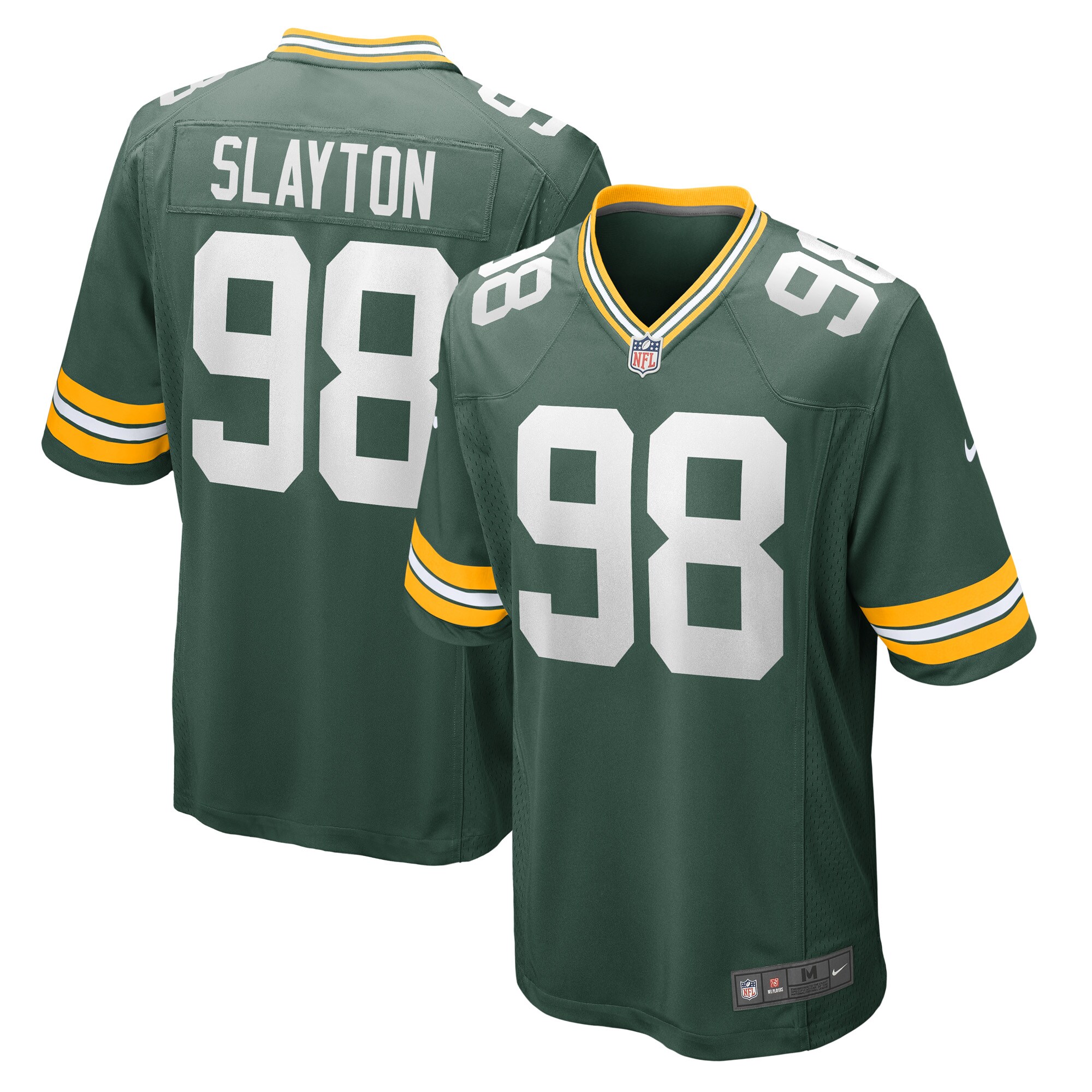 Chris Slayton Green Bay Packers Game Player Jersey - Green cheap jerseys for sale - CheapJerseys.Shop