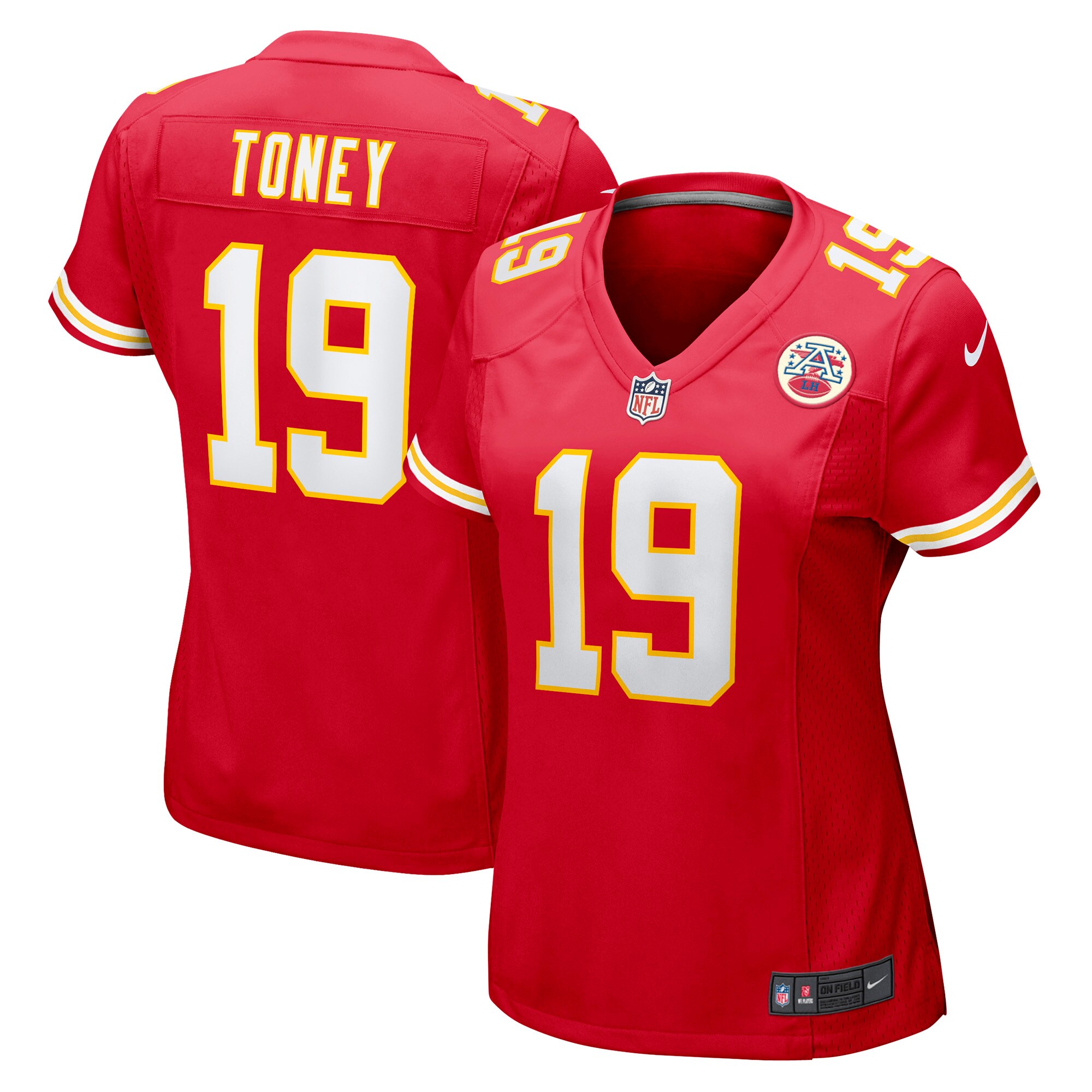 Kadarius Toney Kansas City Chiefs Women's Game Player Jersey - Red cheap jerseys for sale - CheapJerseys.Shop
