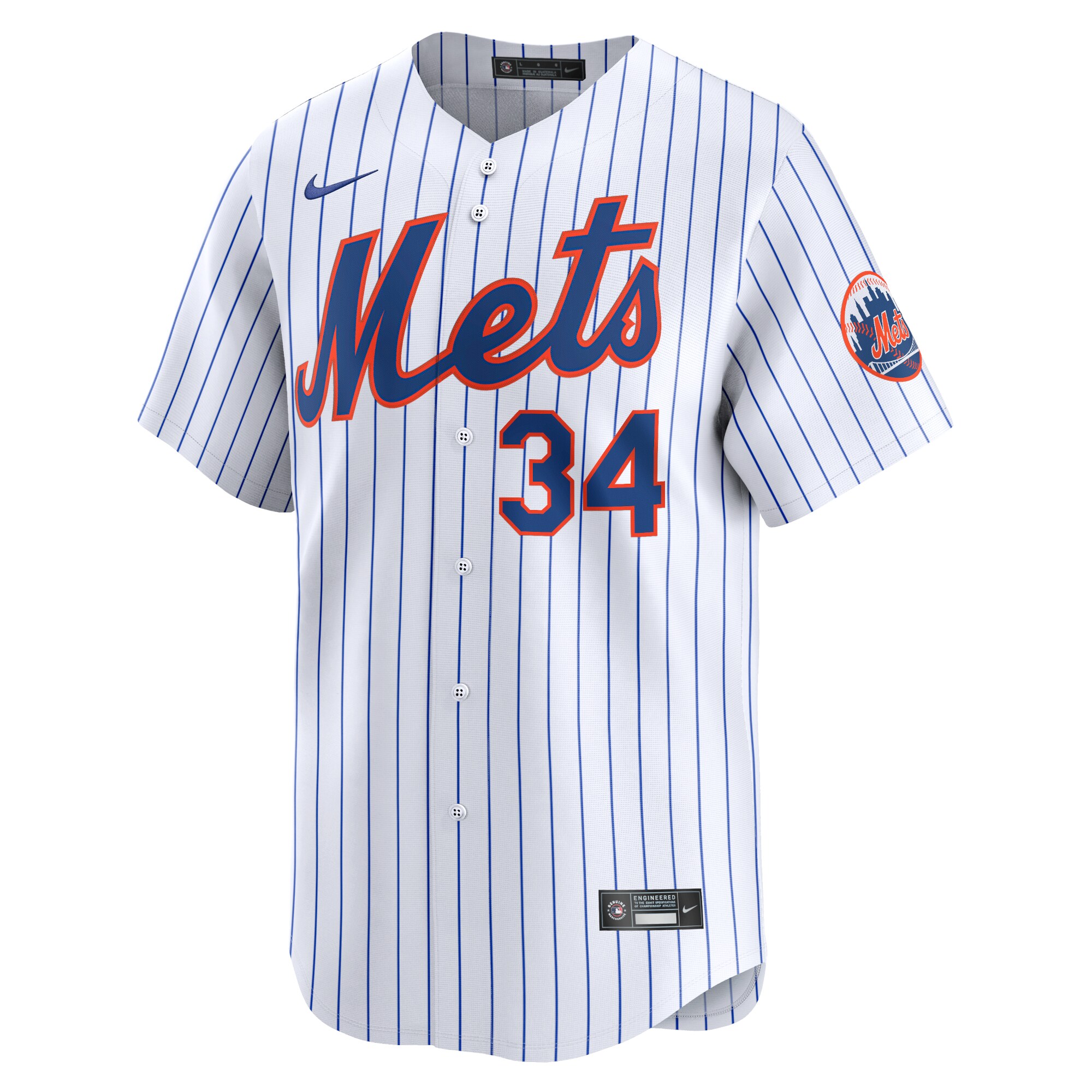 Kodai Senga New York Mets Home Limited Player Jersey - White cheap jerseys for sale - CheapJerseys.Shop