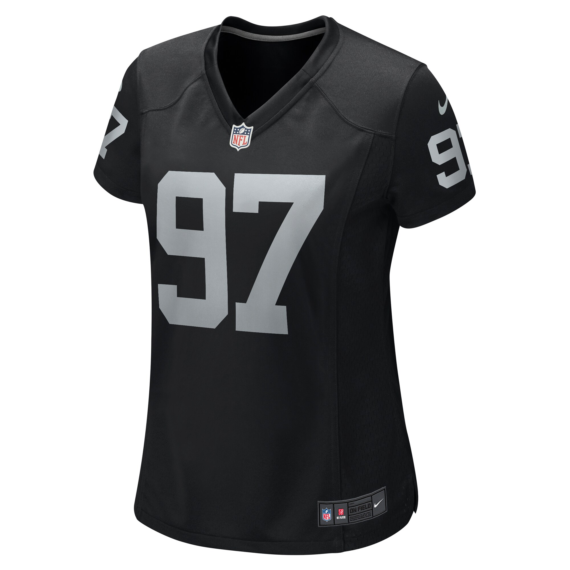 Janarius Robinson Las Vegas Raiders Women's Team Game Jersey - Black cheap jerseys for sale - CheapJerseys.Shop