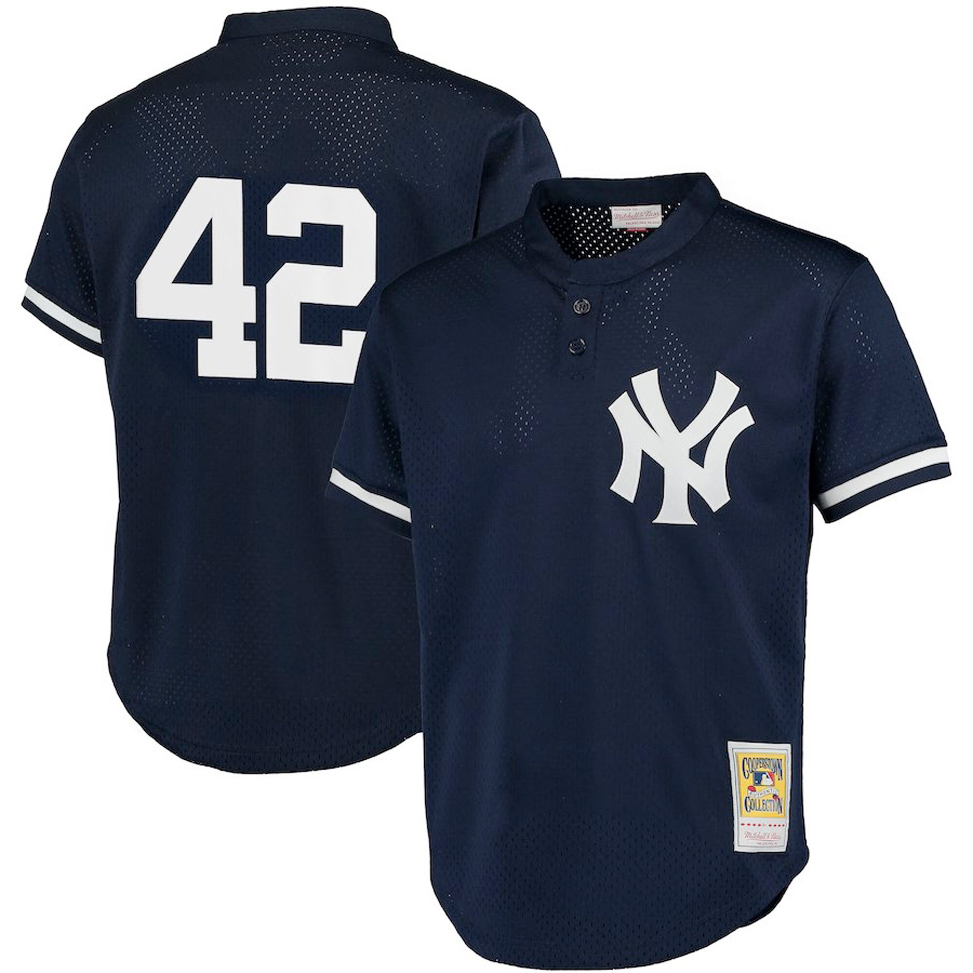 Mariano Rivera New York Yankees Mitchell & Ness Cooperstown Collection Big & Tall Mesh Batting Practice Jersey - Navy cheap jerseys for sale - CheapJerseys.Shop