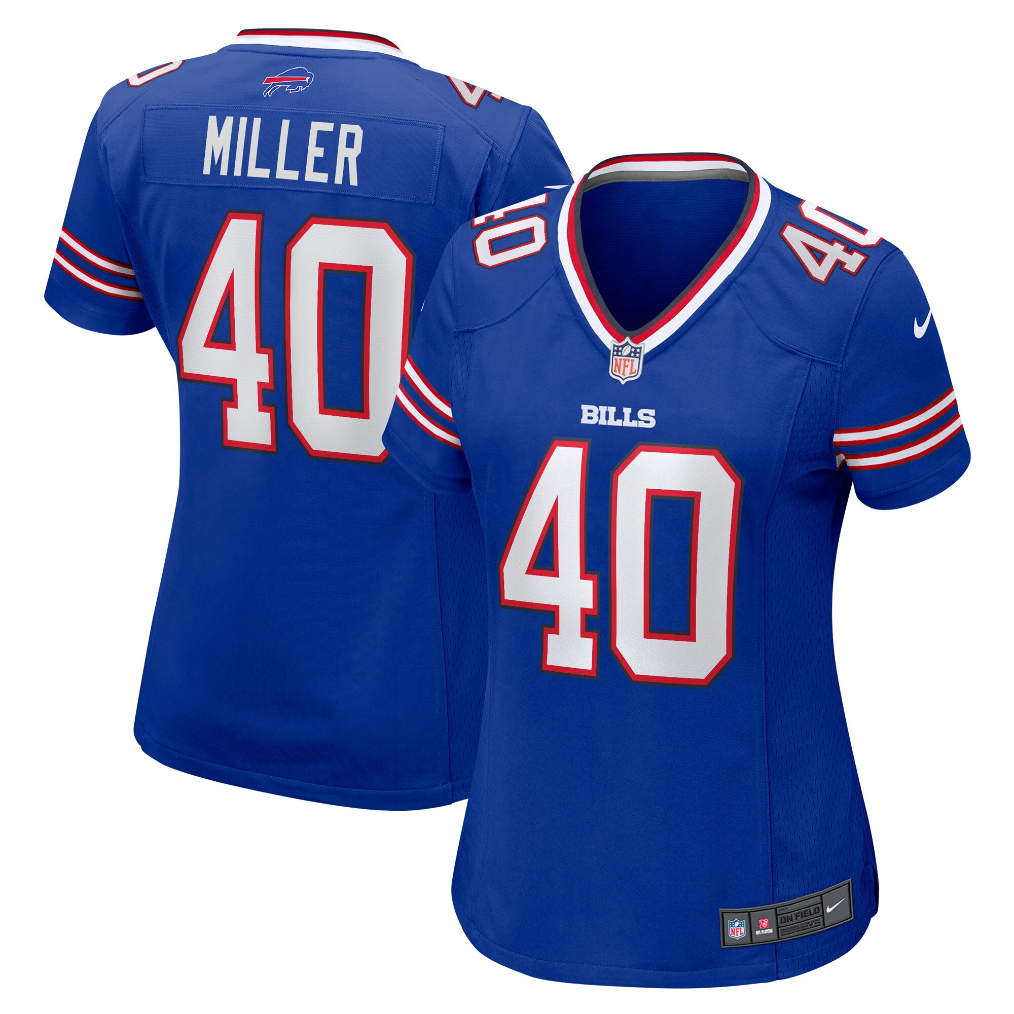 Von Miller Buffalo Bills Women's Game Jersey - Royal cheap jerseys for sale - CheapJerseys.Shop