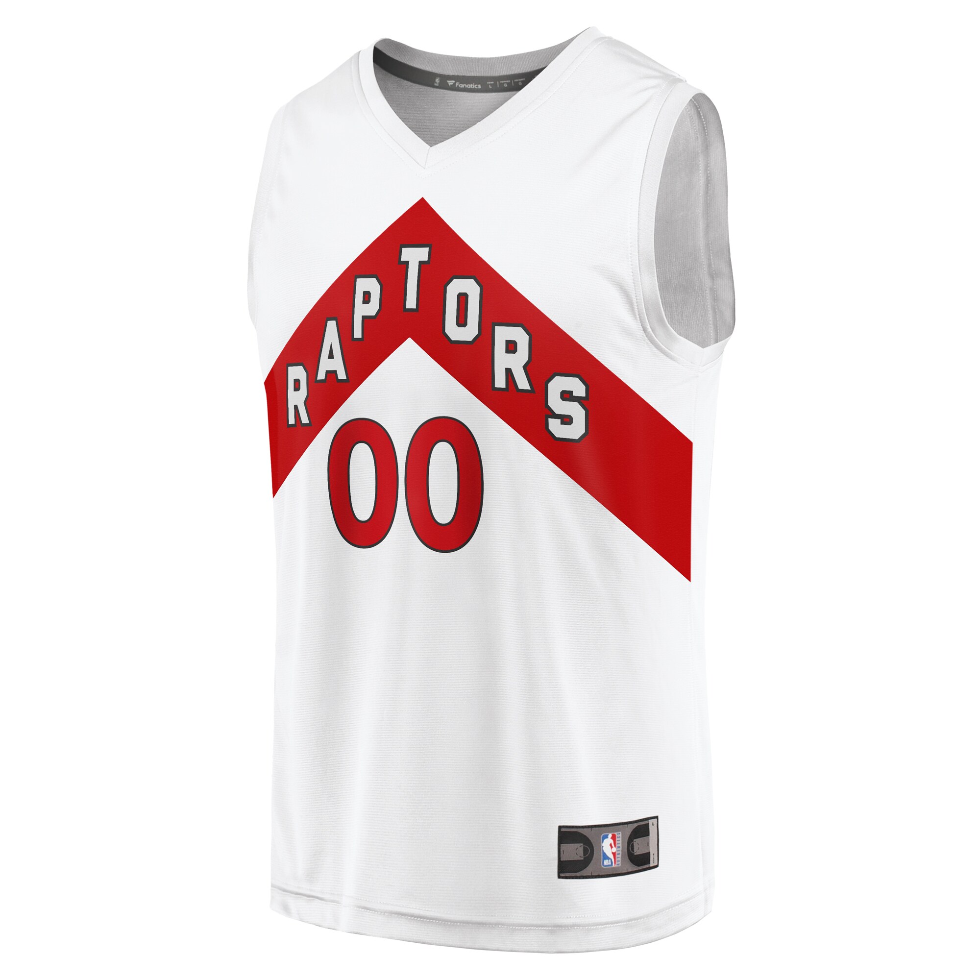 Toronto Raptors Fanatics Fast Break Custom Replica Jersey - Association Edition - White cheap jerseys for sale - CheapJerseys.Shop