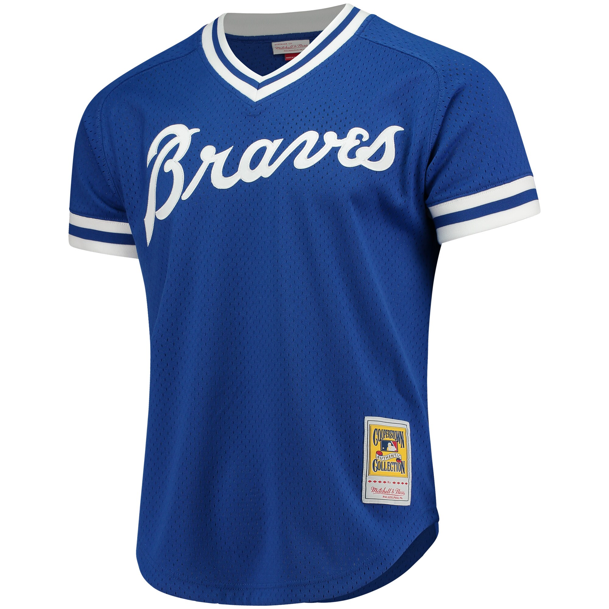 Dale Murphy Atlanta Braves Mitchell & Ness Cooperstown Mesh Batting Practice Jersey - Royal cheap jerseys for sale - CheapJerseys.Shop