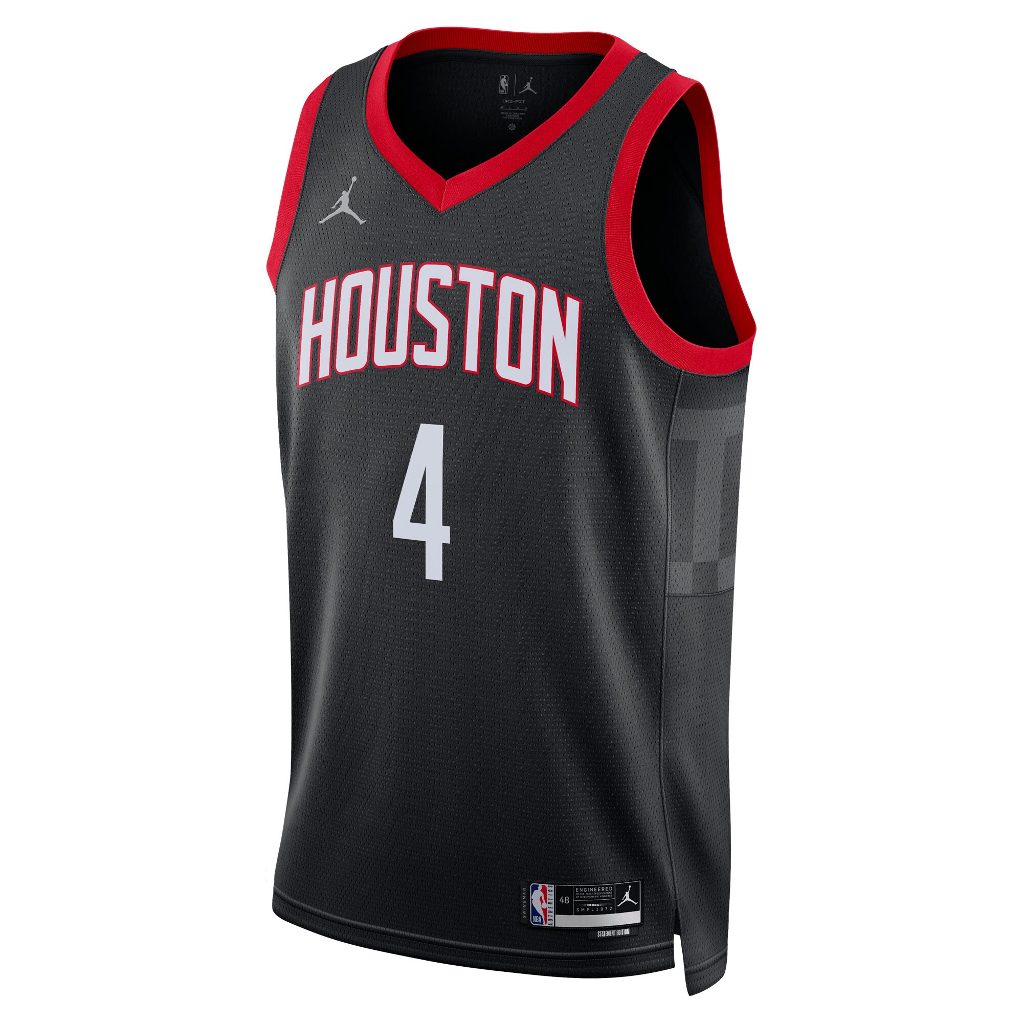 Jalen Green Houston Rockets Jordan Brand Unisex Swingman Jersey - Statement Edition - Black cheap jerseys for sale - CheapJerseys.Shop