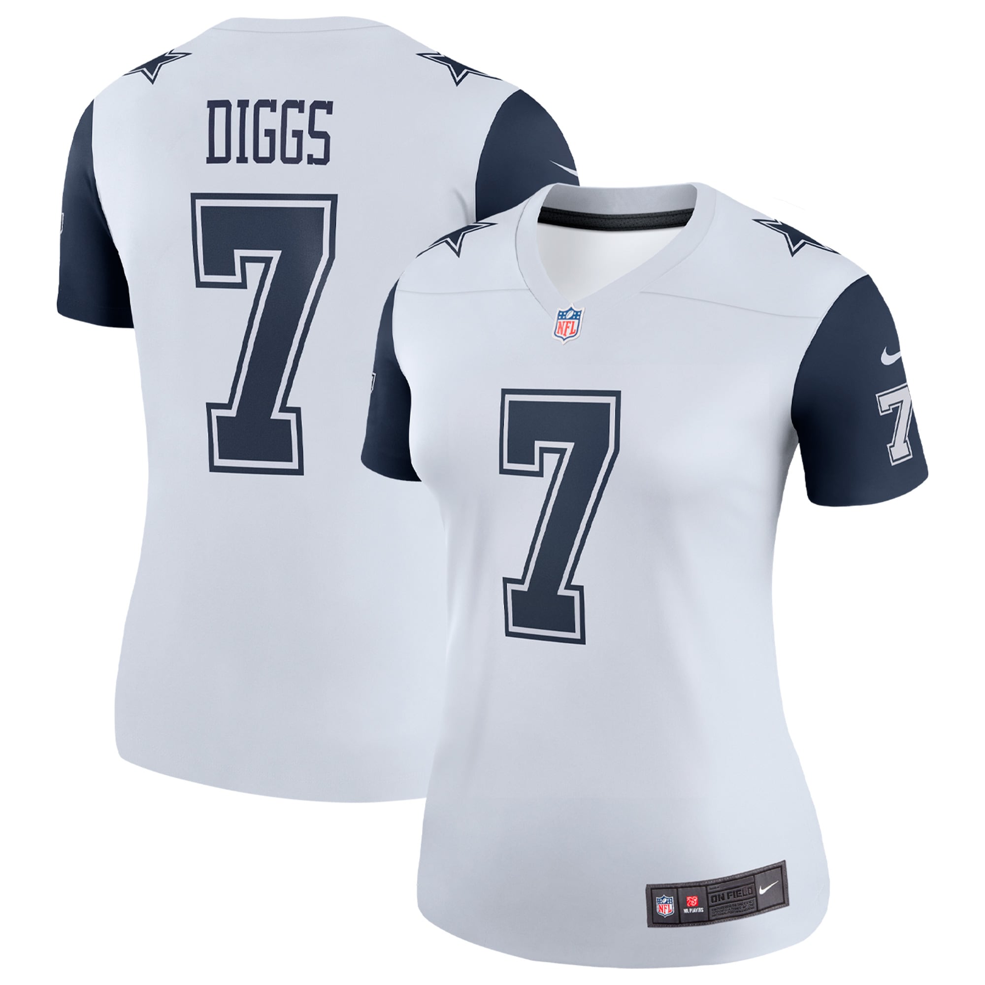 Trevon Diggs Dallas Cowboys Women's Alternate Legend Jersey - White cheap jerseys for sale - CheapJerseys.Shop
