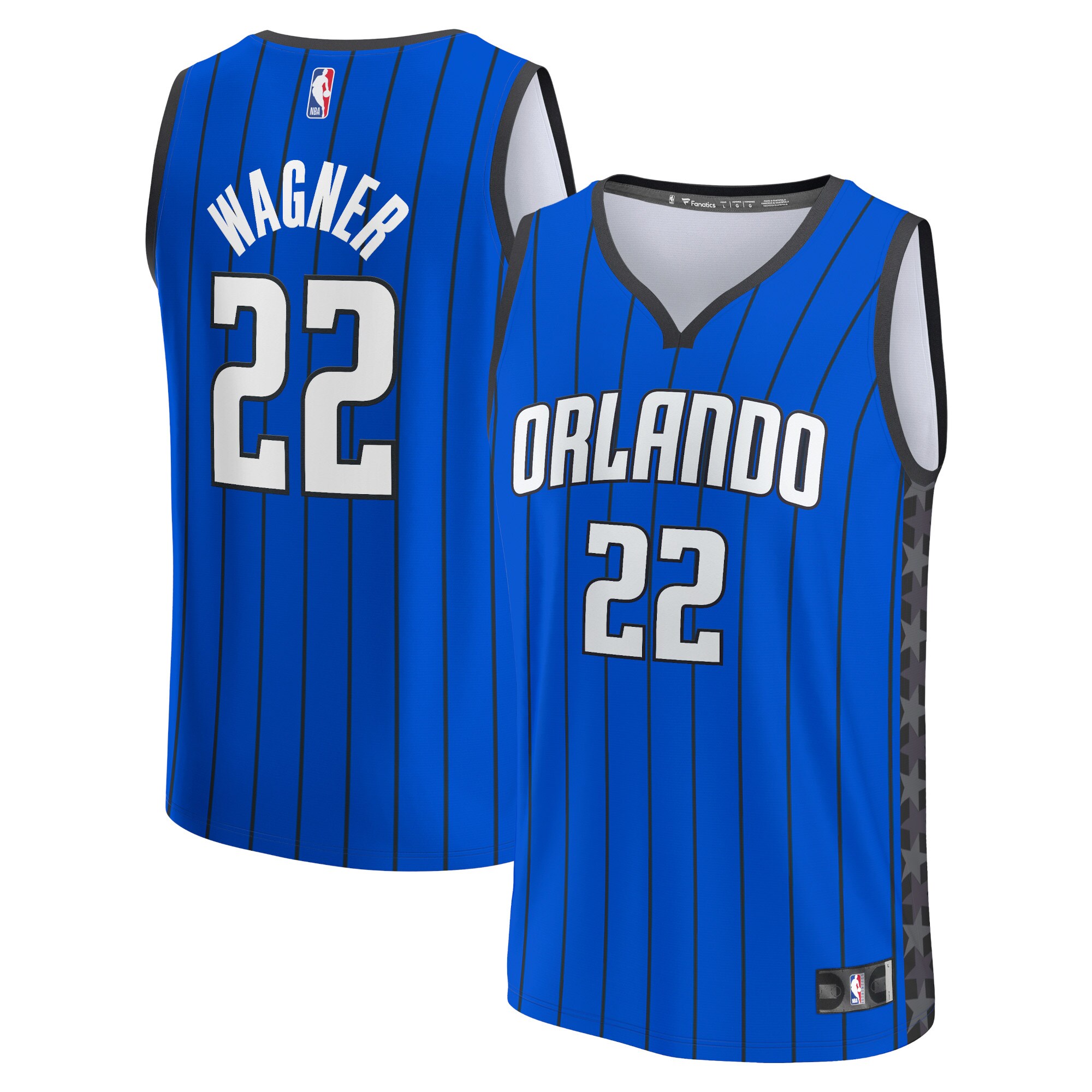 Franz Wagner Orlando Magic Fanatics Fast Break Replica Player Jersey - Statement Edition - Blue cheap jerseys for sale - CheapJerseys.Shop