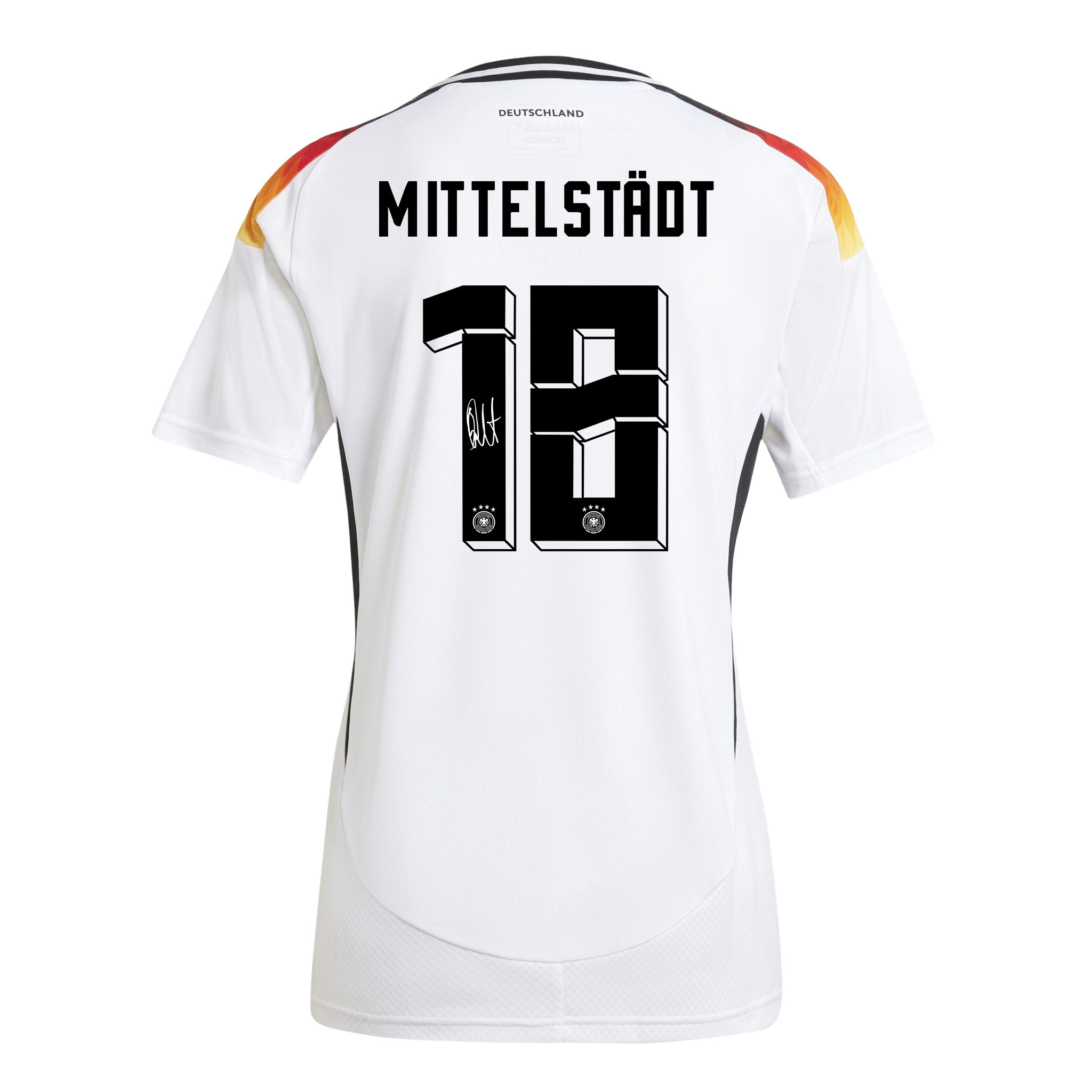 Maximilian Mittelstädt 18 Signed Germany National Team 2024/25 Home Jersey Autographed - Women cheap jerseys for sale - CheapJerseys.Shop