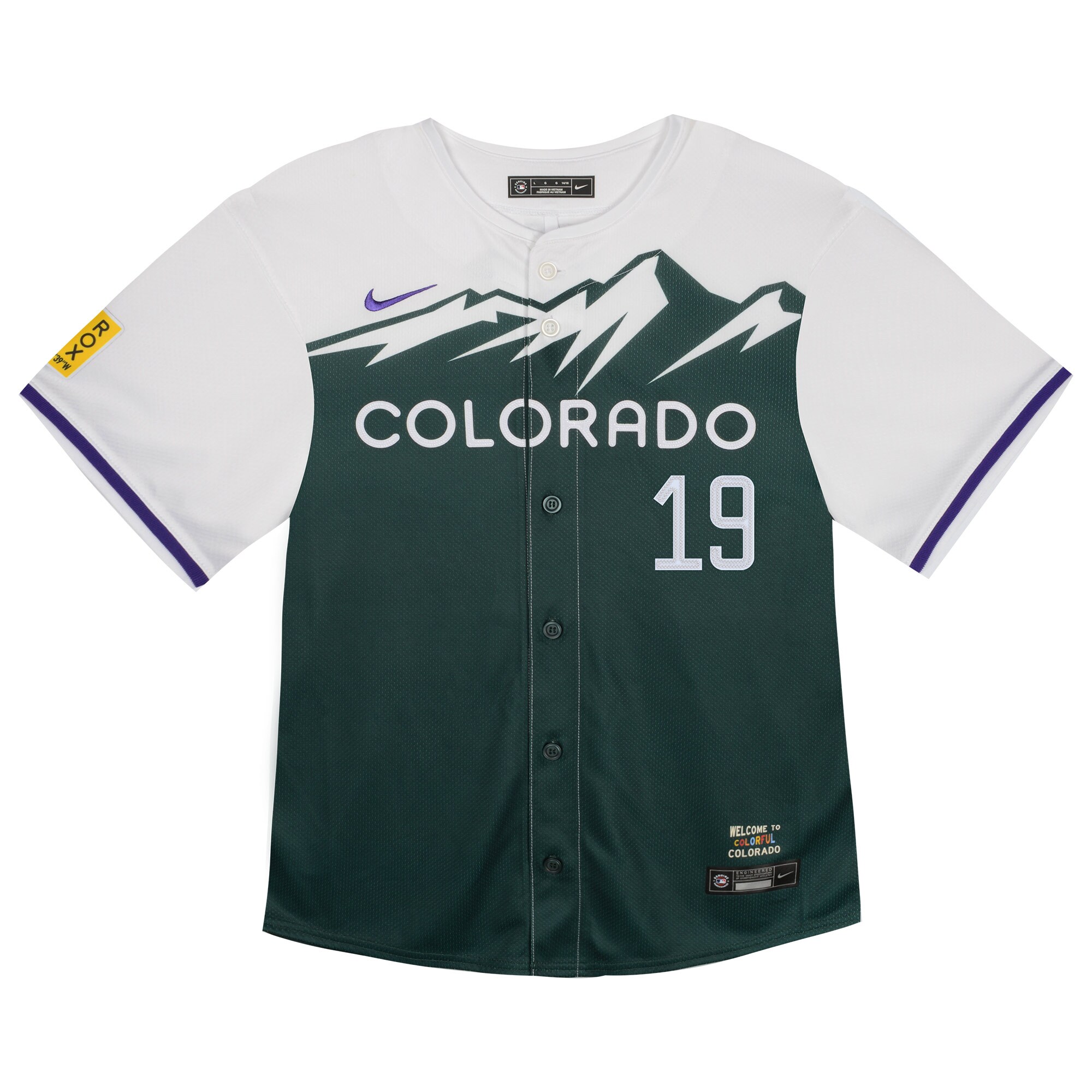 Charlie Blackmon Colorado Rockies Toddler City Connect Limited Player Jersey - Green cheap jerseys for sale - CheapJerseys.Shop