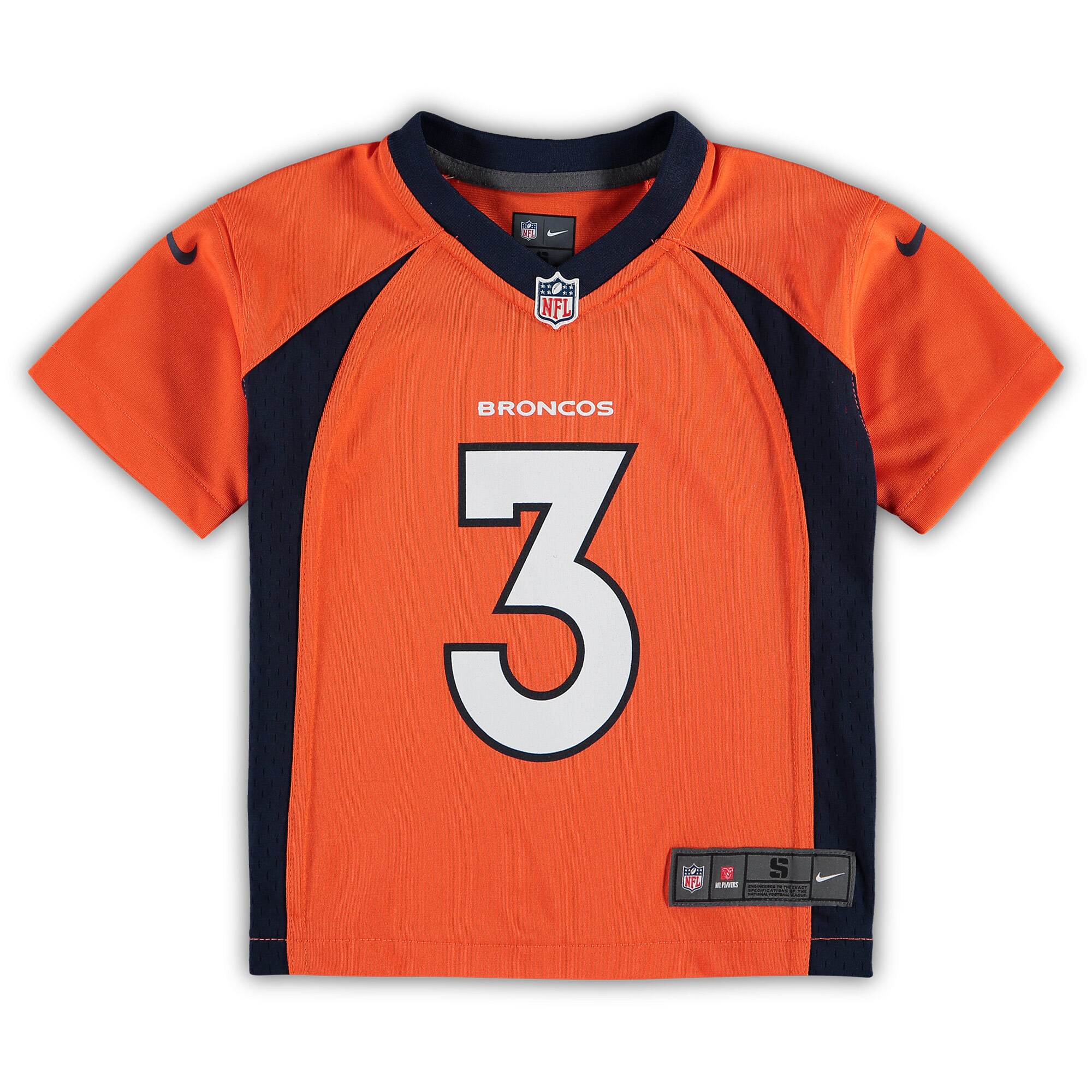 Russell Wilson Denver Broncos Preschool Game Jersey - Orange cheap jerseys for sale - CheapJerseys.Shop