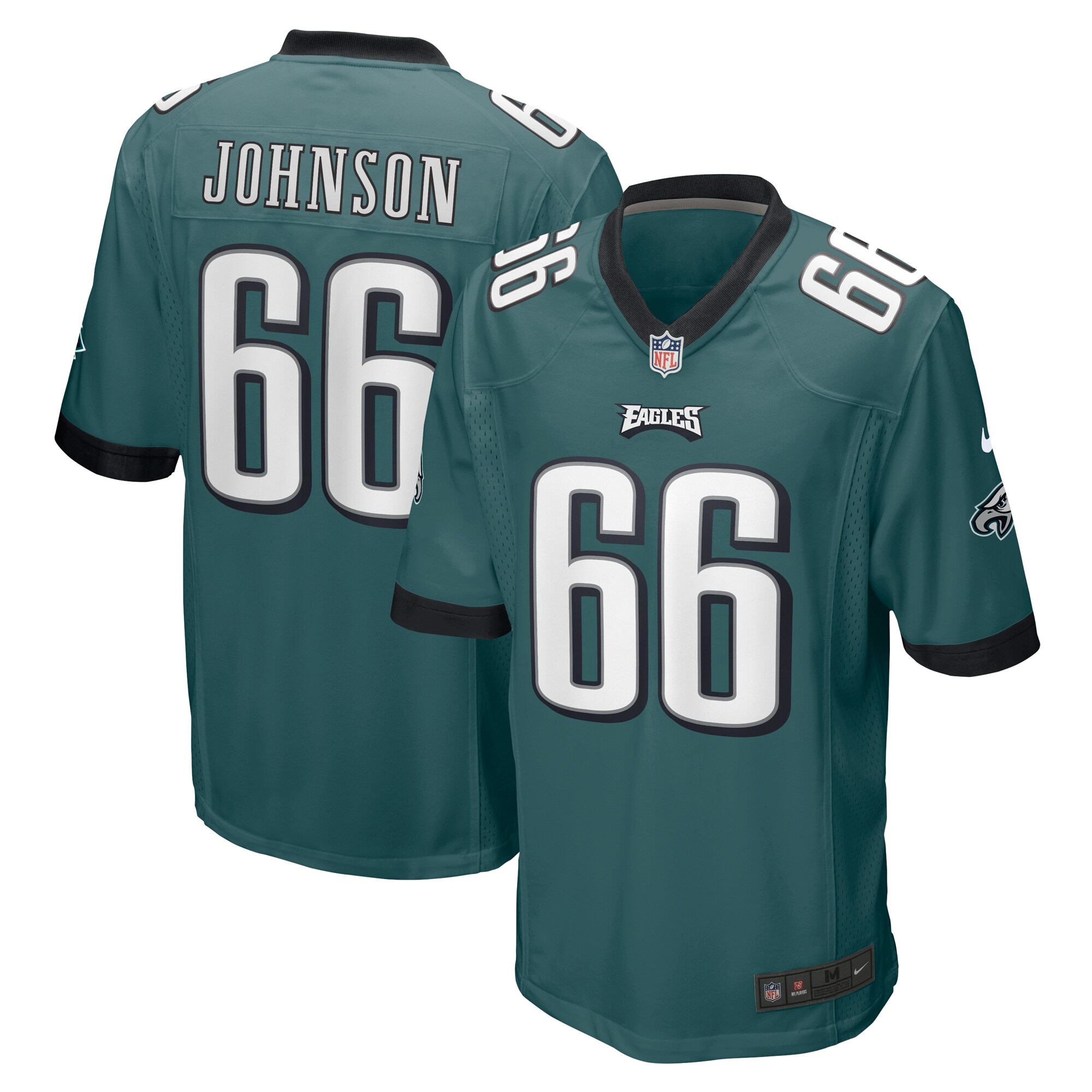 Roderick Johnson Philadelphia Eagles Game Jersey - Midnight Green cheap jerseys for sale - CheapJerseys.Shop
