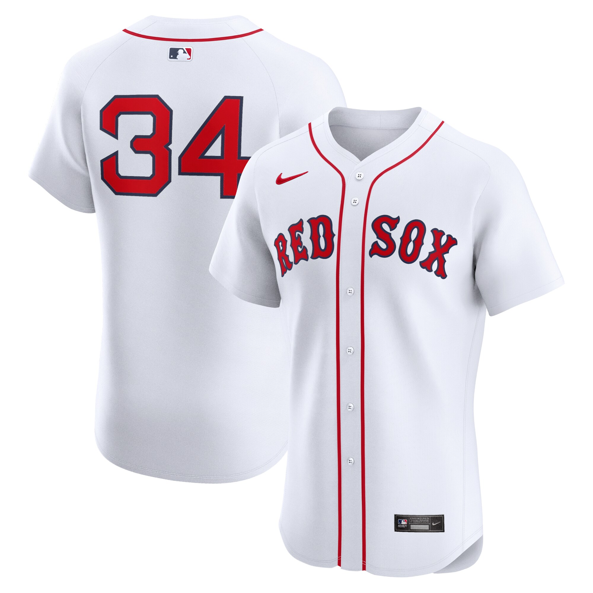 David Ortiz Boston Red Sox Home Elite Jersey - White cheap jerseys for sale - CheapJerseys.Shop