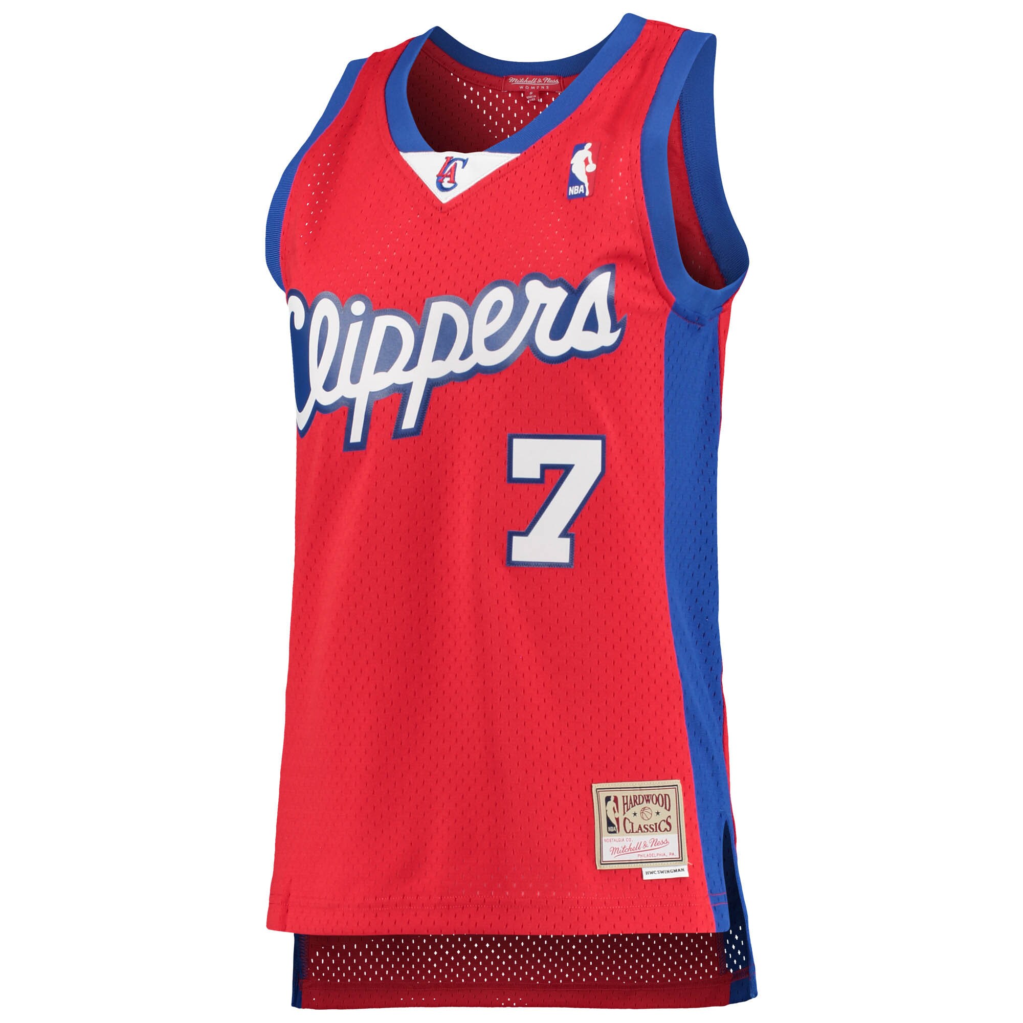 Lamar Odom LA Clippers Mitchell & Ness Women's 2000\/01 Hardwood Classics Swingman Jersey - Red cheap jerseys for sale - CheapJerseys.Shop