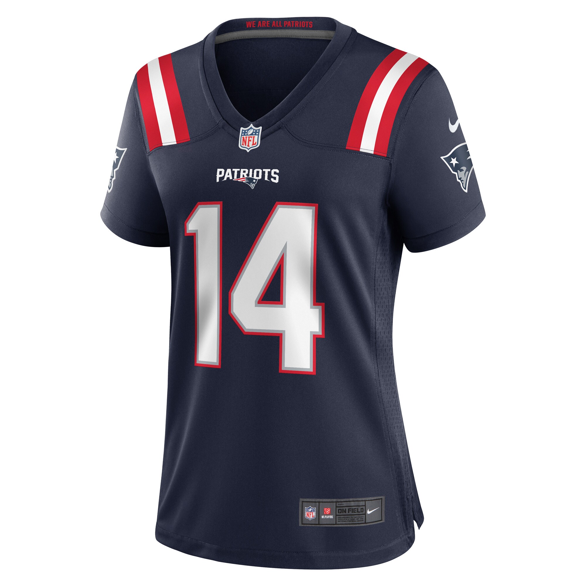 Ty Montgomery New England Patriots Women's Player Game Jersey - Navy cheap jerseys for sale - CheapJerseys.Shop