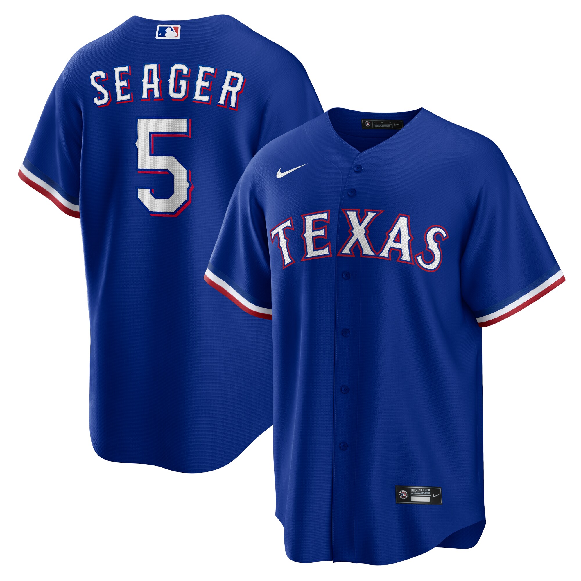 Corey Seager Texas Rangers Alternate Replica Player Jersey - Royal cheap jerseys for sale - CheapJerseys.Shop