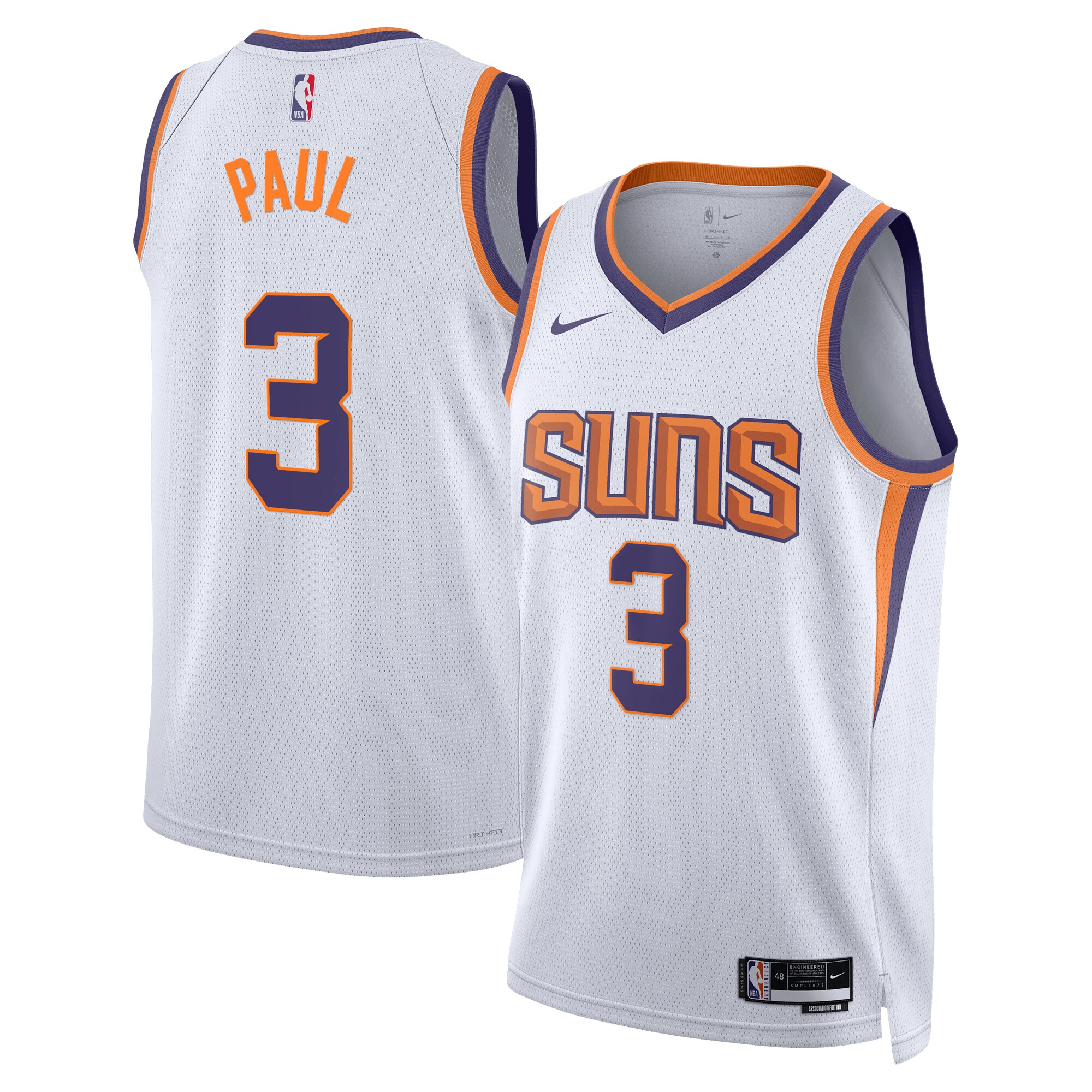 Chris Paul Phoenix Suns Unisex Swingman Jersey - Association Edition - White cheap jerseys for sale - CheapJerseys.Shop