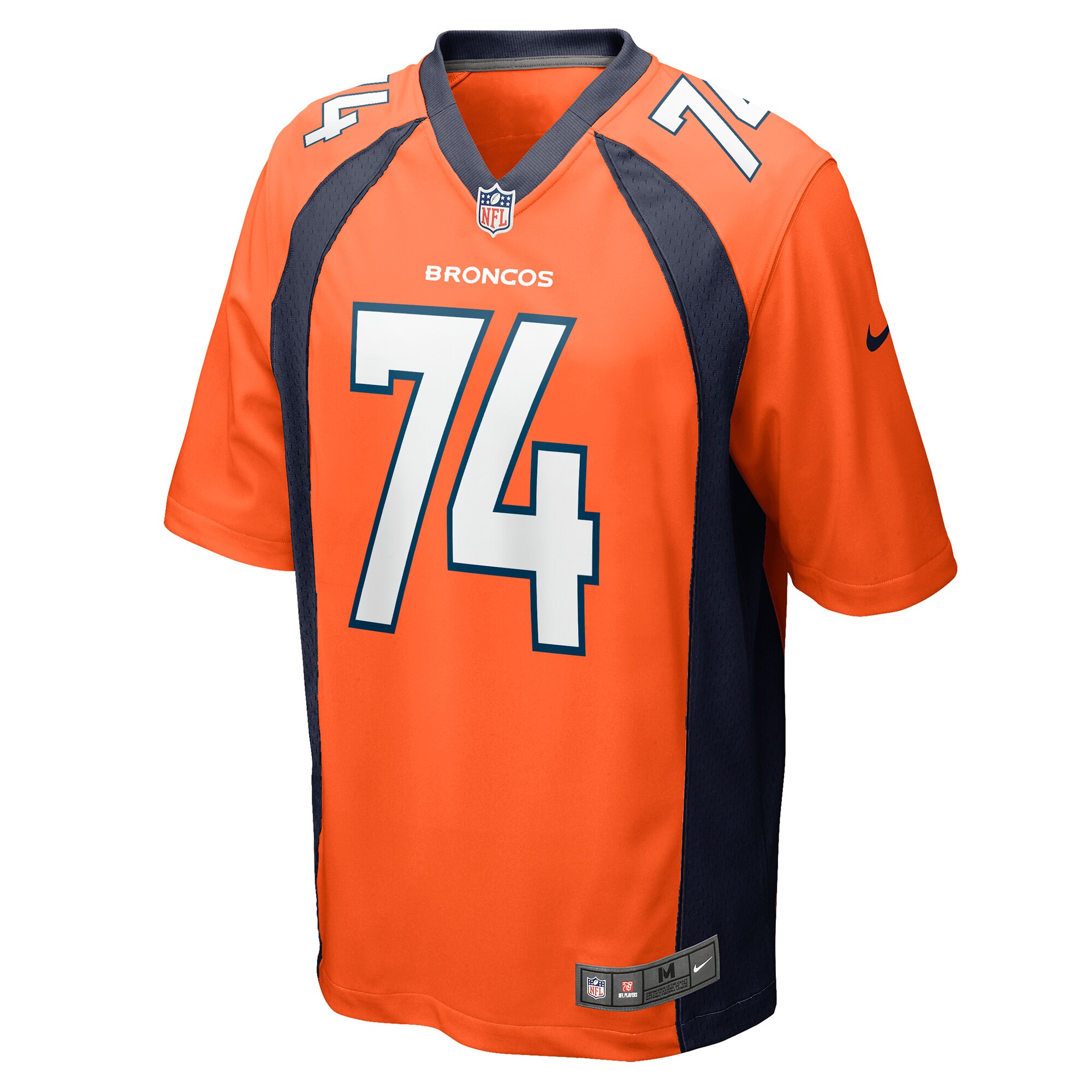 Ben Powers Denver Broncos Game Player Jersey - Orange cheap jerseys for sale - CheapJerseys.Shop