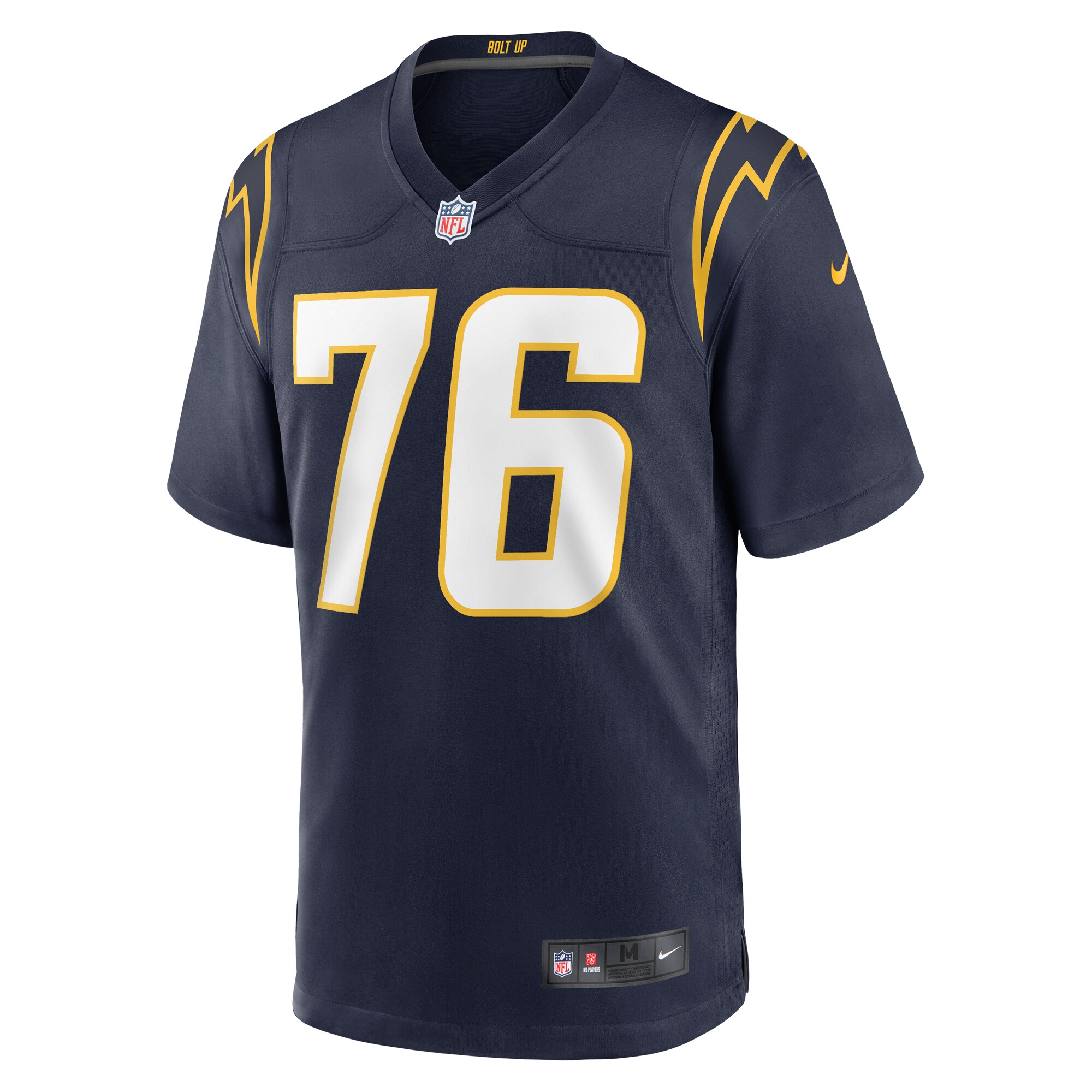 Joe Alt Los Angeles Chargers 2024 Draft First Round Pick Player Game Jersey - Navy cheap jerseys for sale - CheapJerseys.Shop