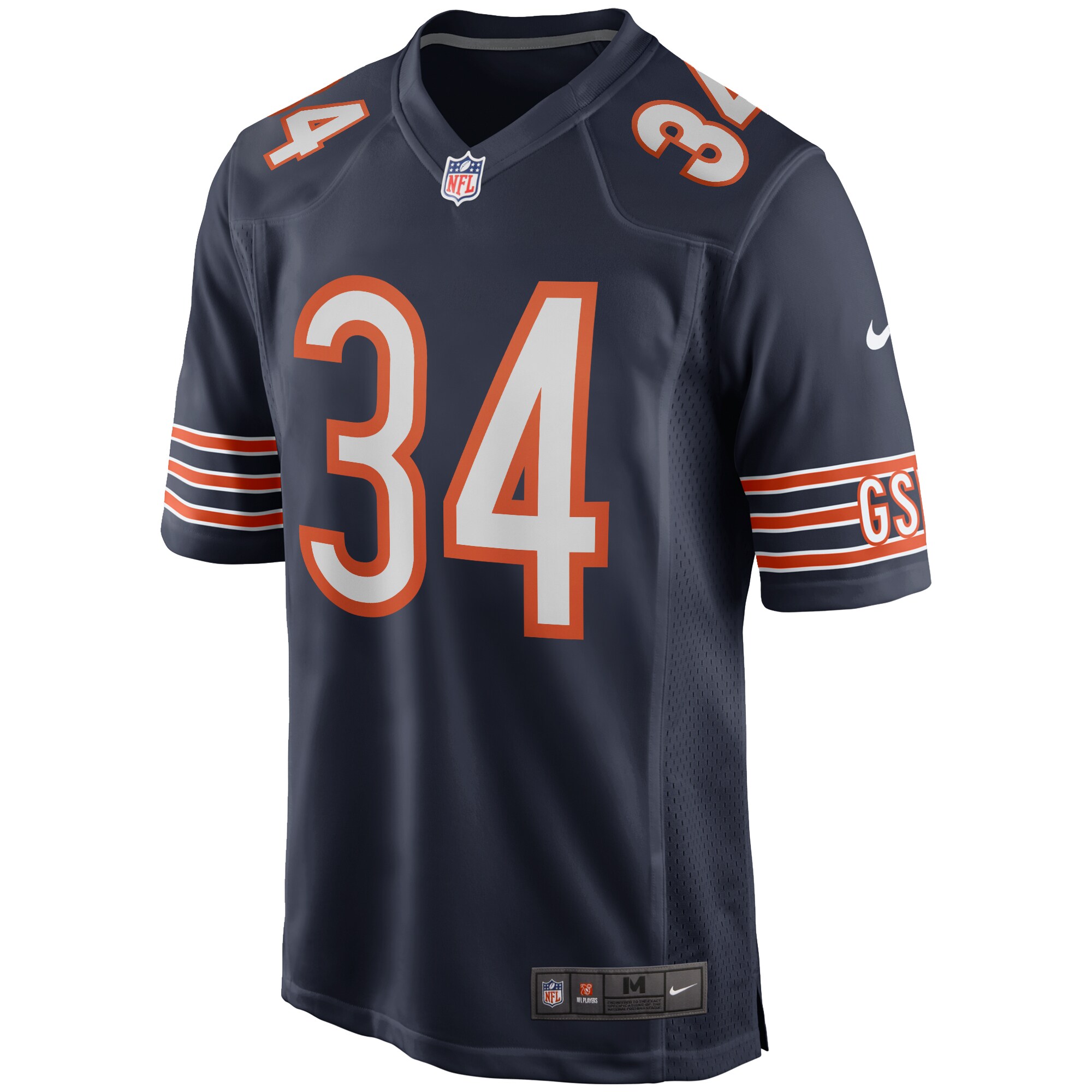 Walter Payton Chicago Bears Game Retired Player Jersey - Navy cheap jerseys for sale - CheapJerseys.Shop