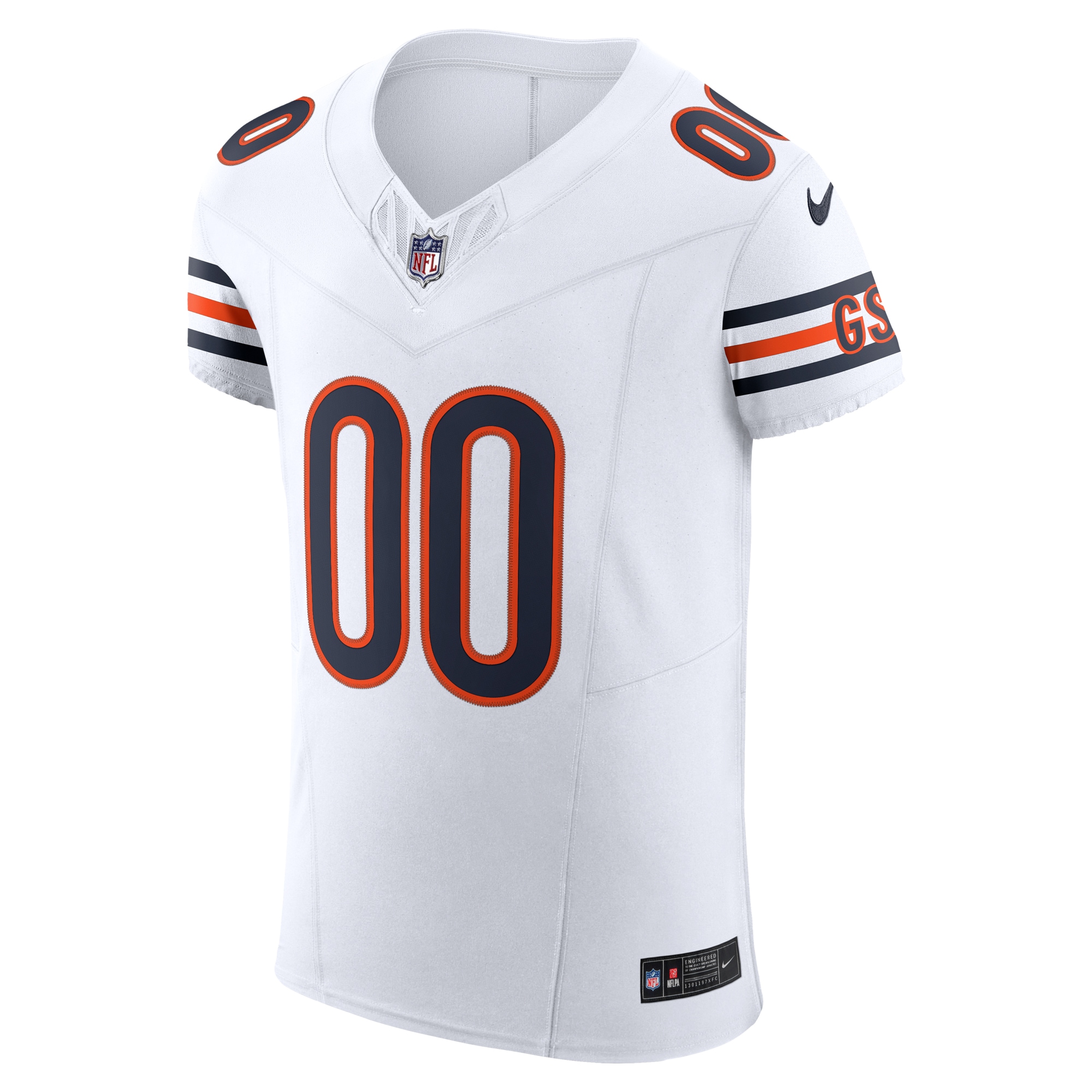 Chicago Bears Vapor F.U.S.E. Elite Custom Jersey - White cheap jerseys for sale - CheapJerseys.Shop