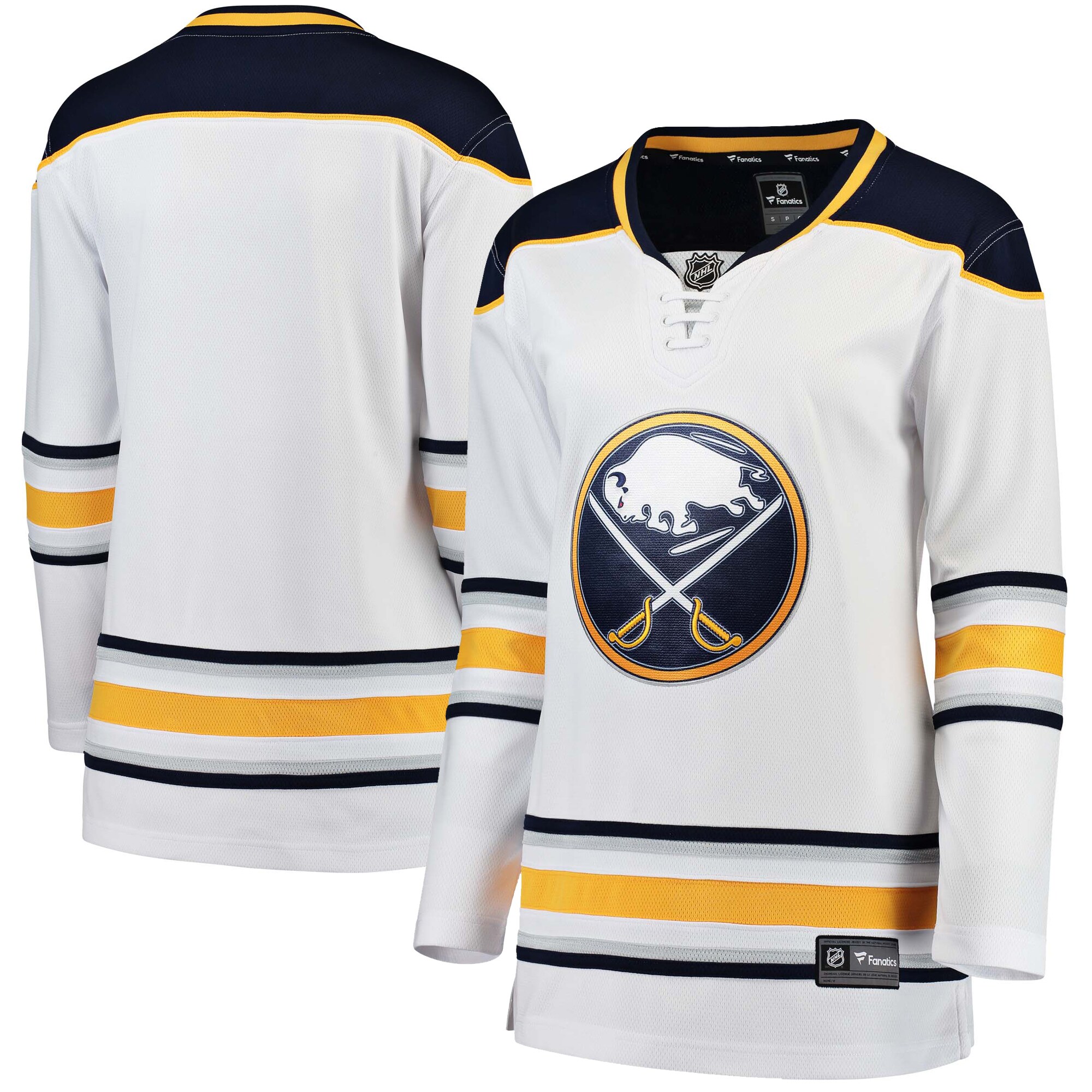 Buffalo Sabres Fanatics Women's Away Breakaway Jersey - White cheap jerseys for sale - CheapJerseys.Shop